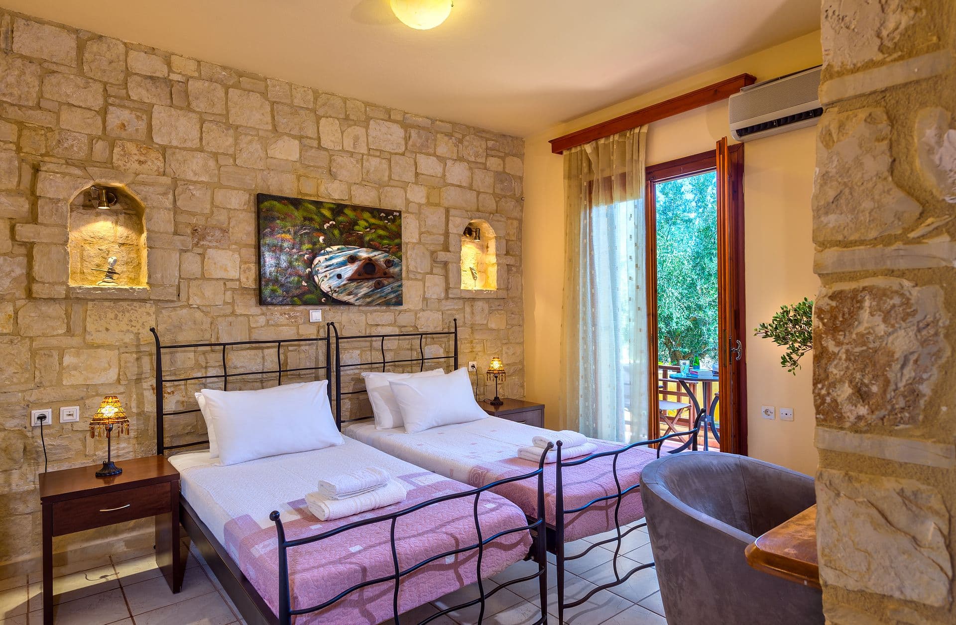 Amazing villas in Crete - Villa Argiris - Bedroom
