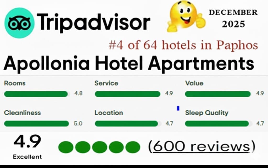 The TripAdvisor Travellers’ 2025 Award is a testament to our commitment to excellence and to our guests' wonderful experiences.