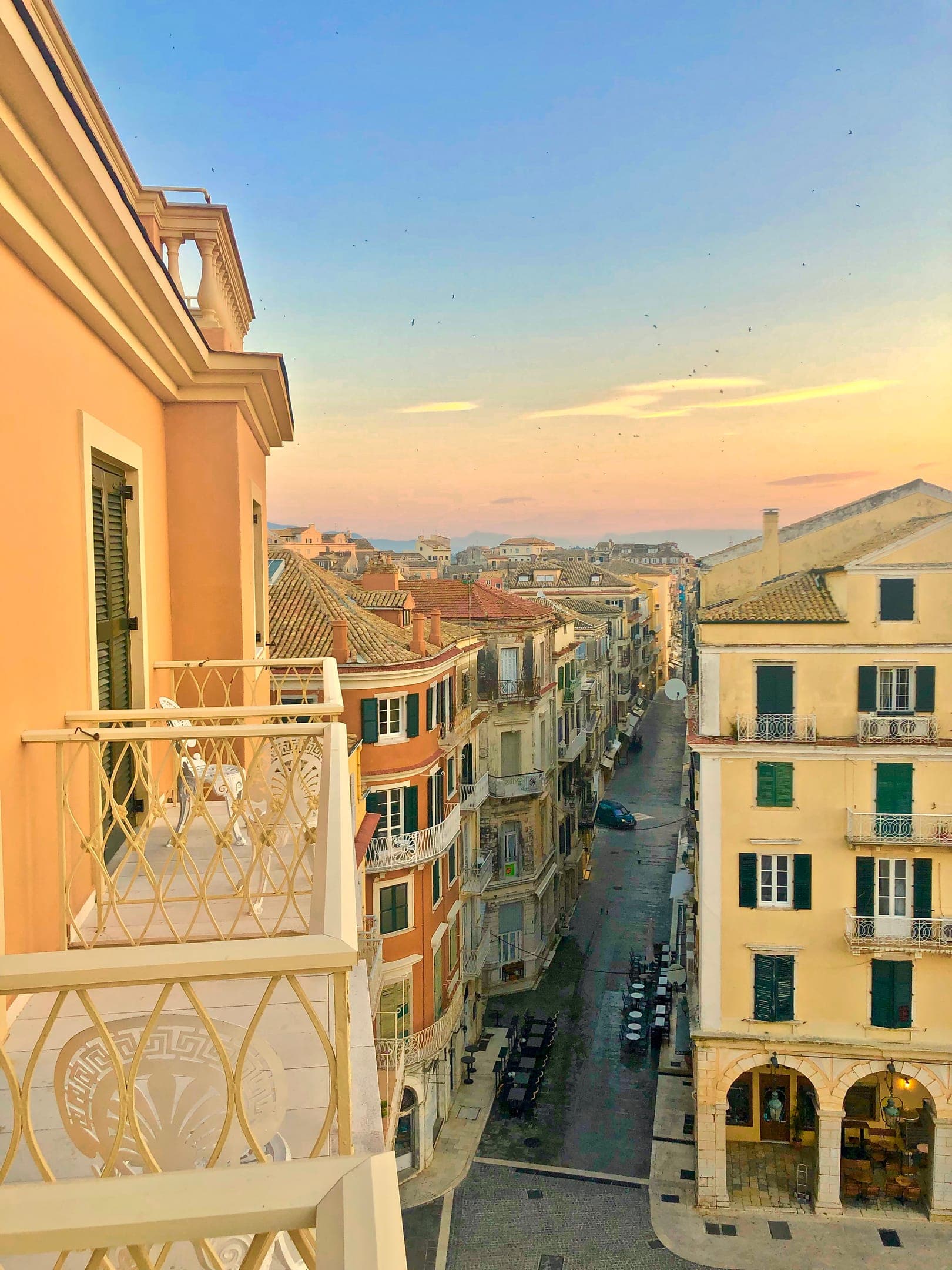 Old town from Arcadion.