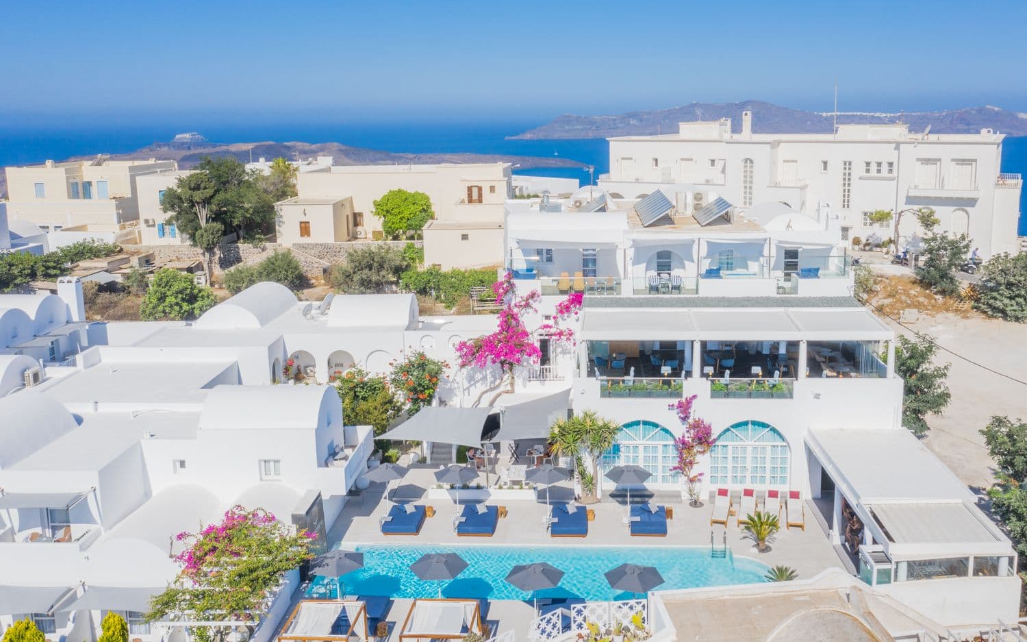 Aressana Spa Hotel & Suites from above