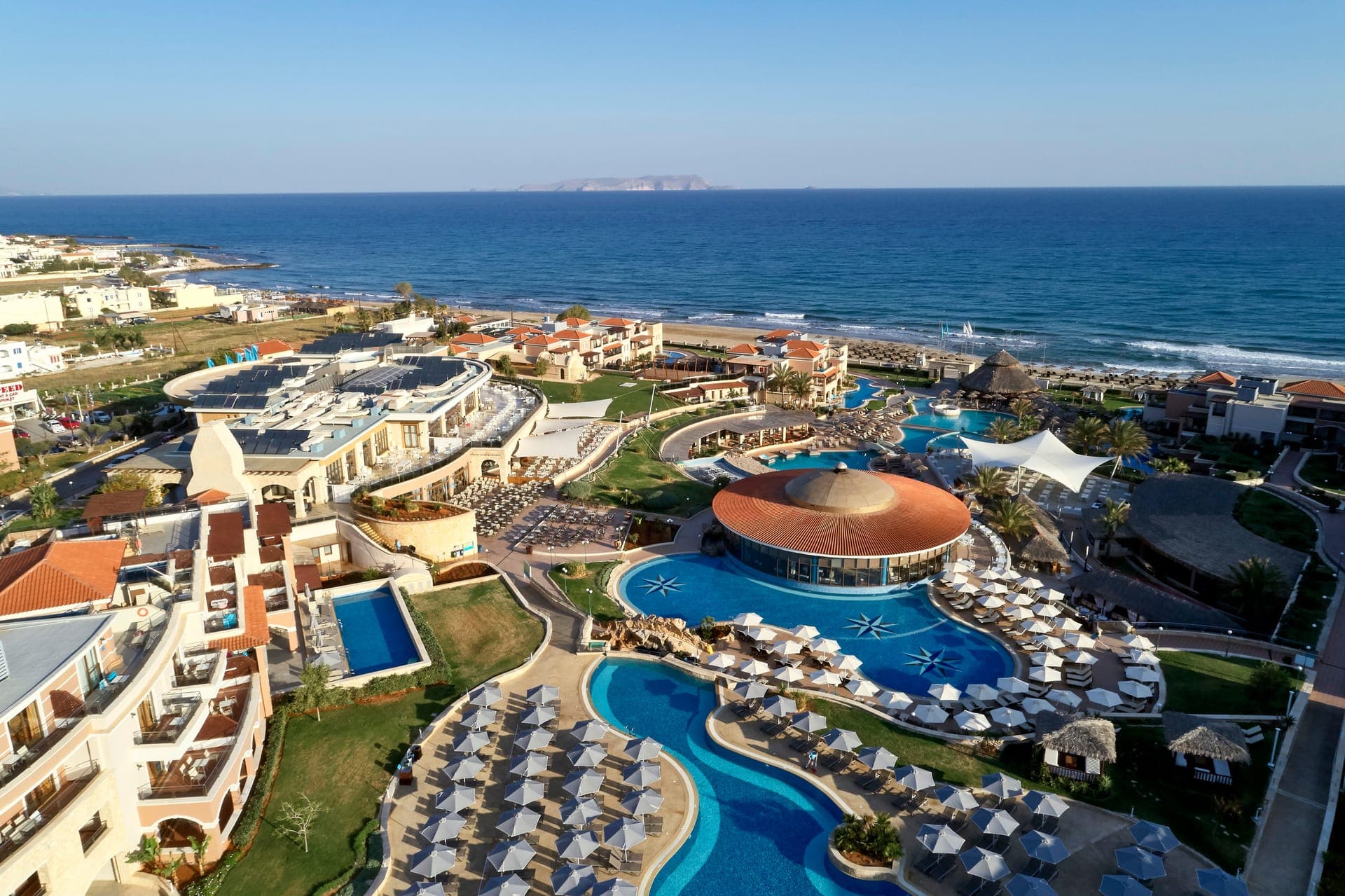 Atlantica Caldera Palace, Greece - Aerial View