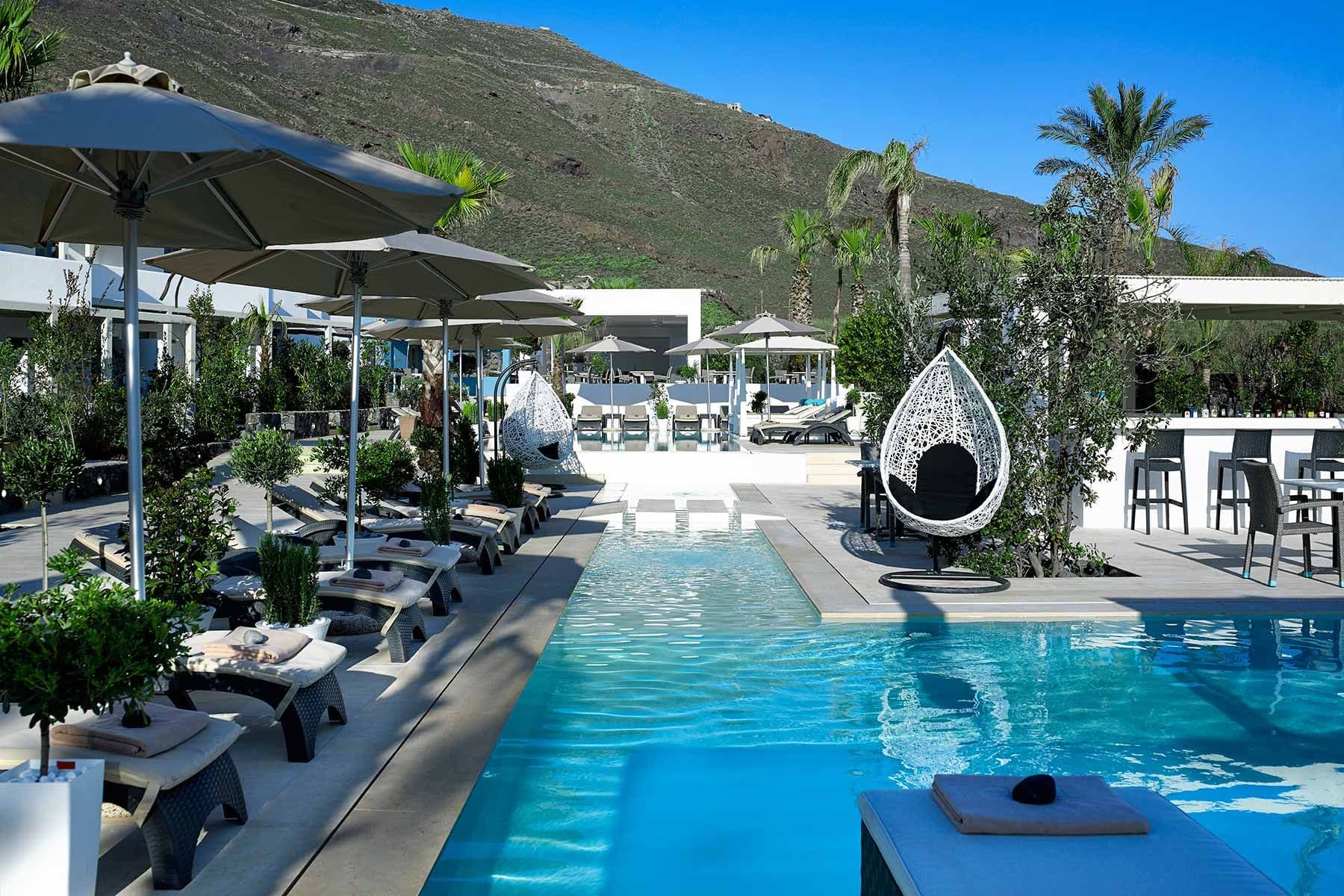 Pool Area - Aurora Luxury Suites