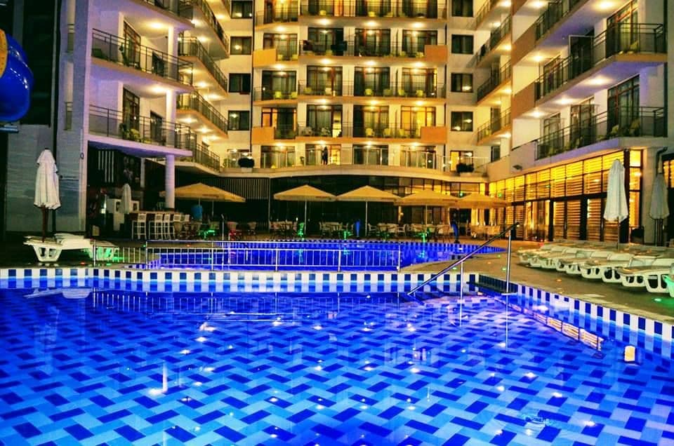 Pool - night view