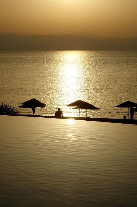 Pool Sunset