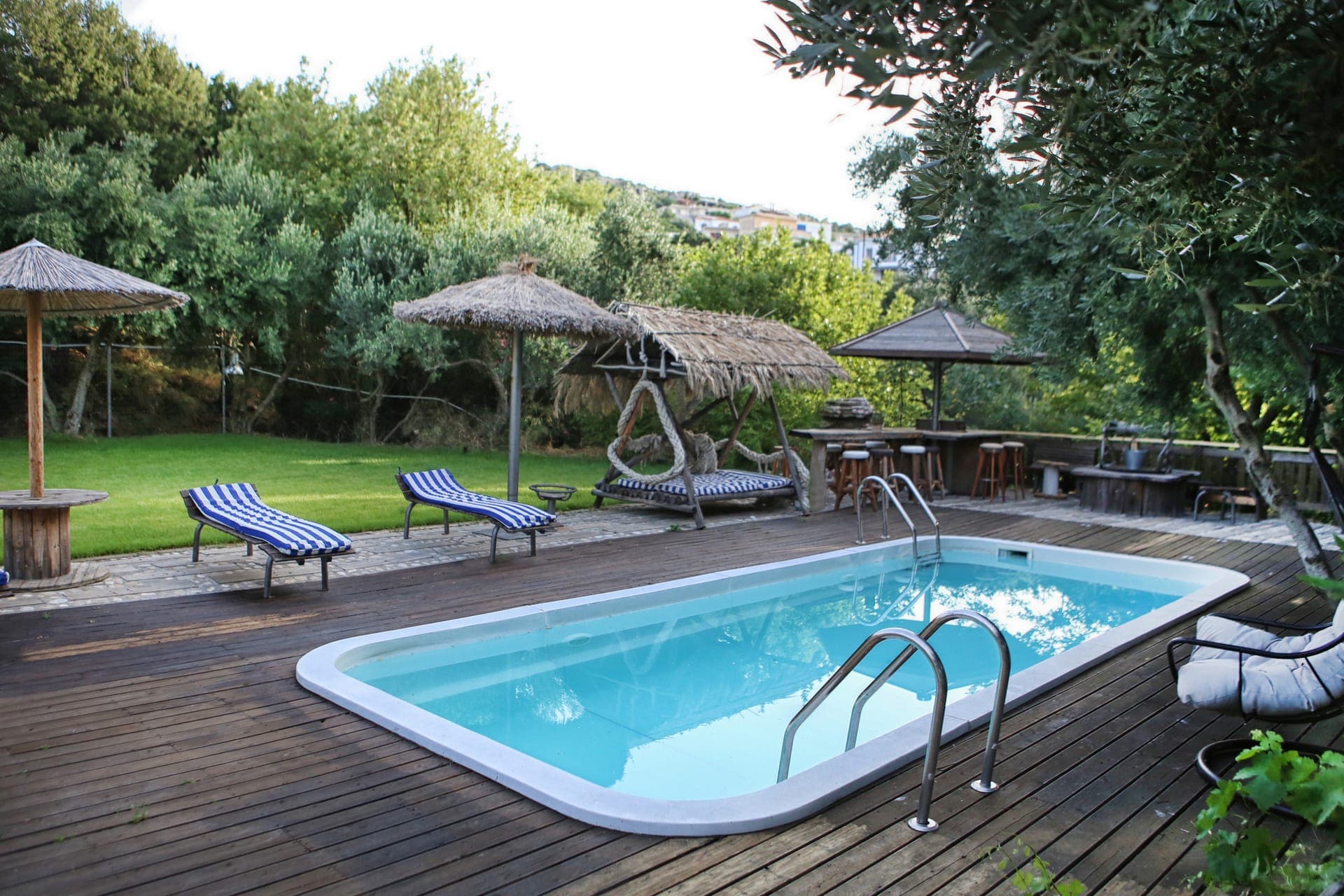 Pool view, Swimming pool