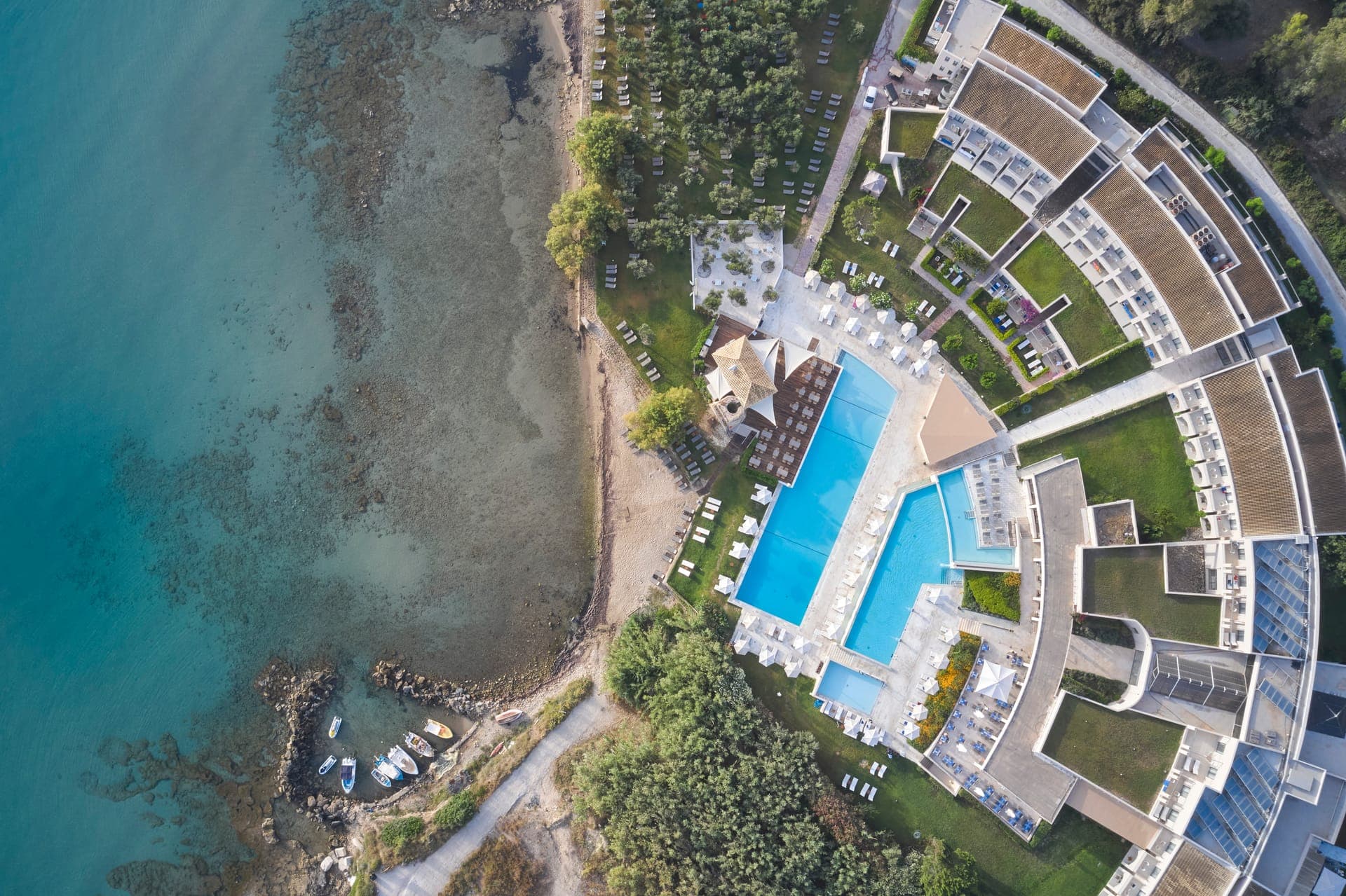 Atlantica Eleon Grand Resort, Greece - Aerial View