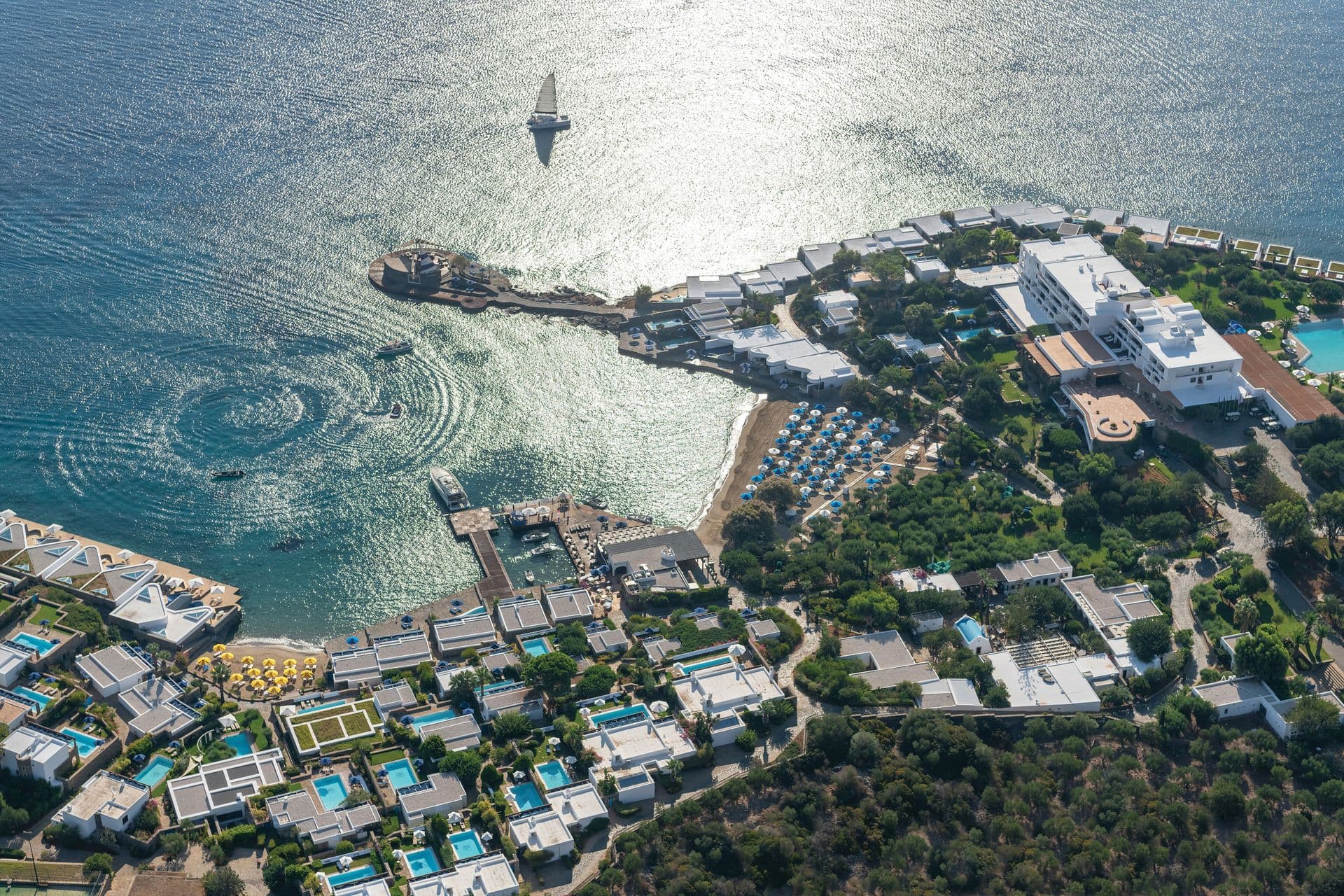 Panoramic View of the Resort