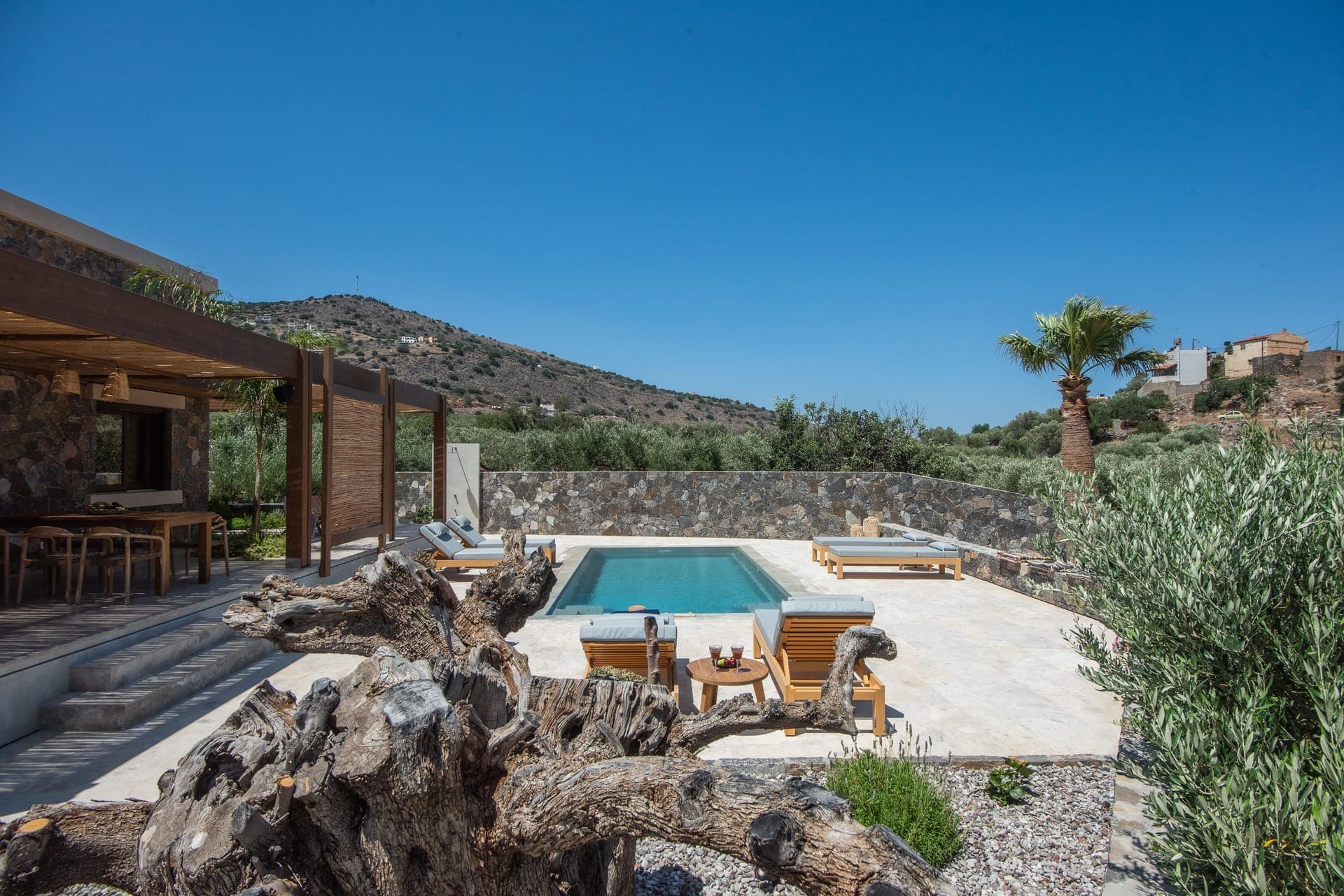 Pool area