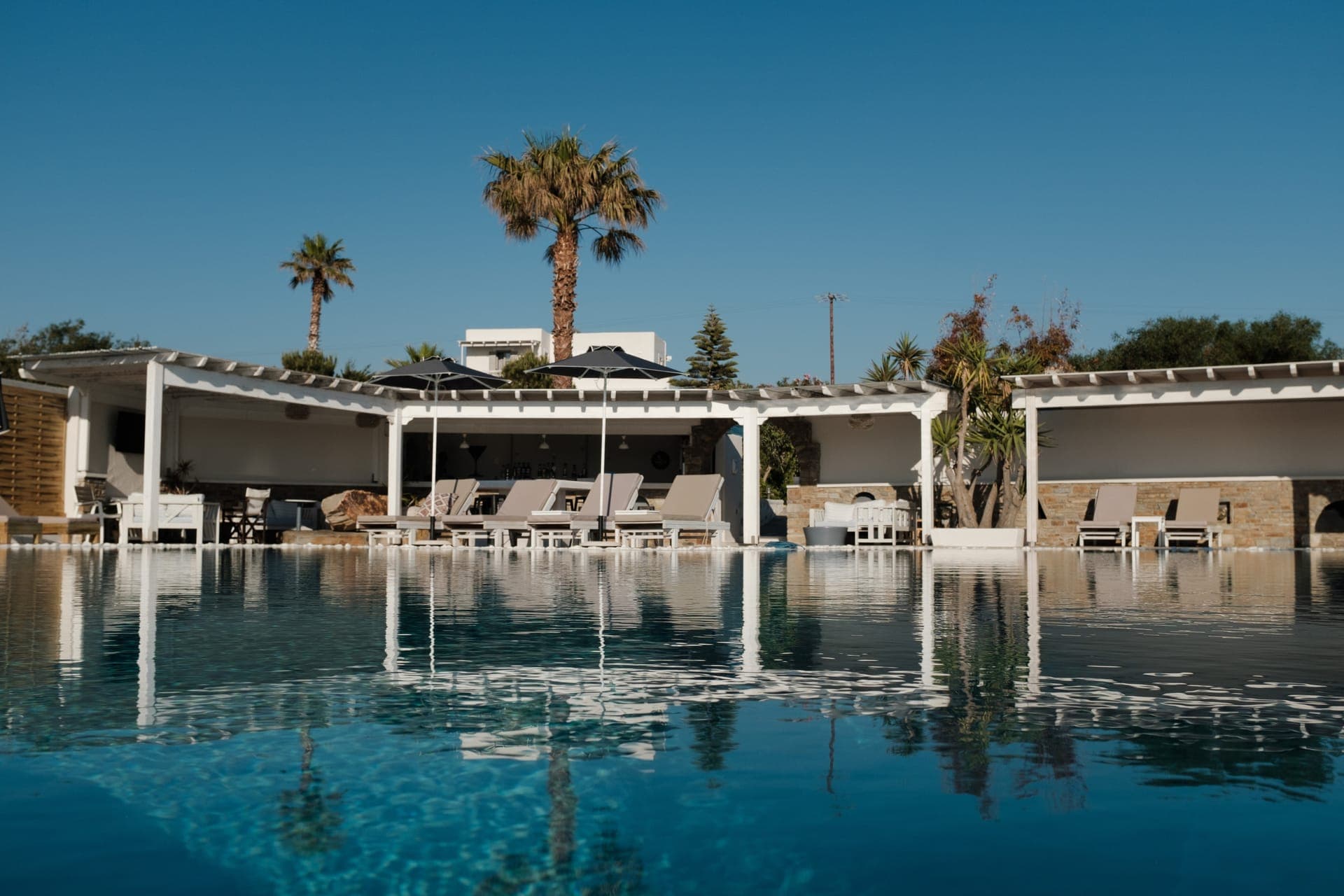Faros villa Naxos Pool Bar