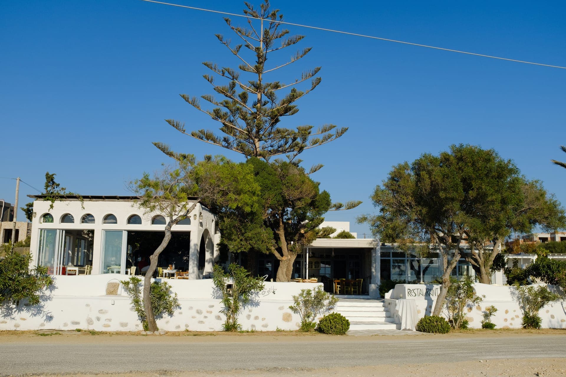 Faros villa Naxos Pool Bar
