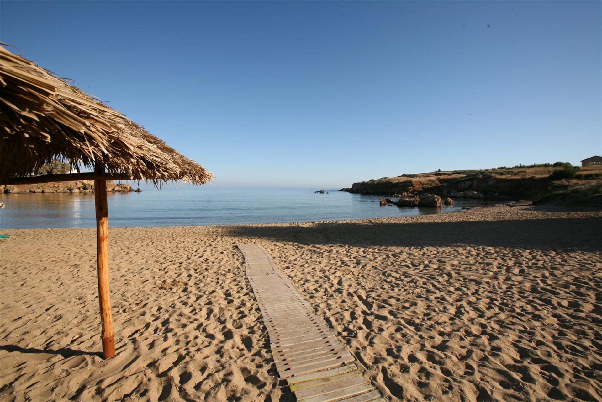 Beach 150m from the hotel
