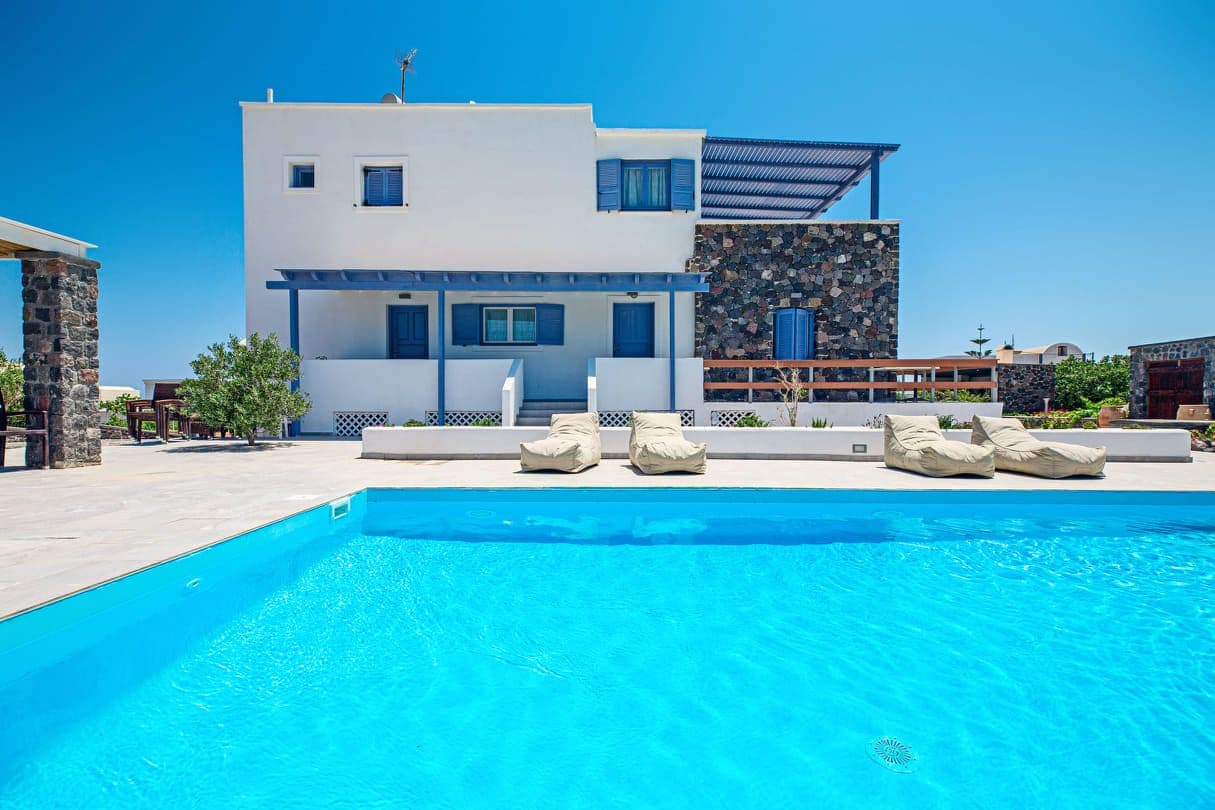 View from swimming pool