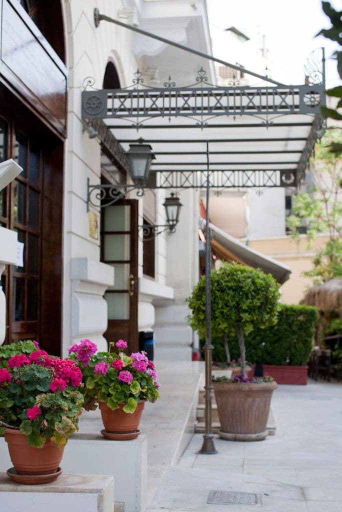 Hera Hotel entrance