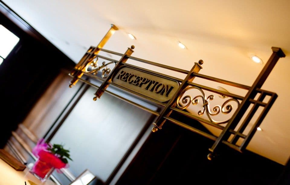 Hera Hotel reception