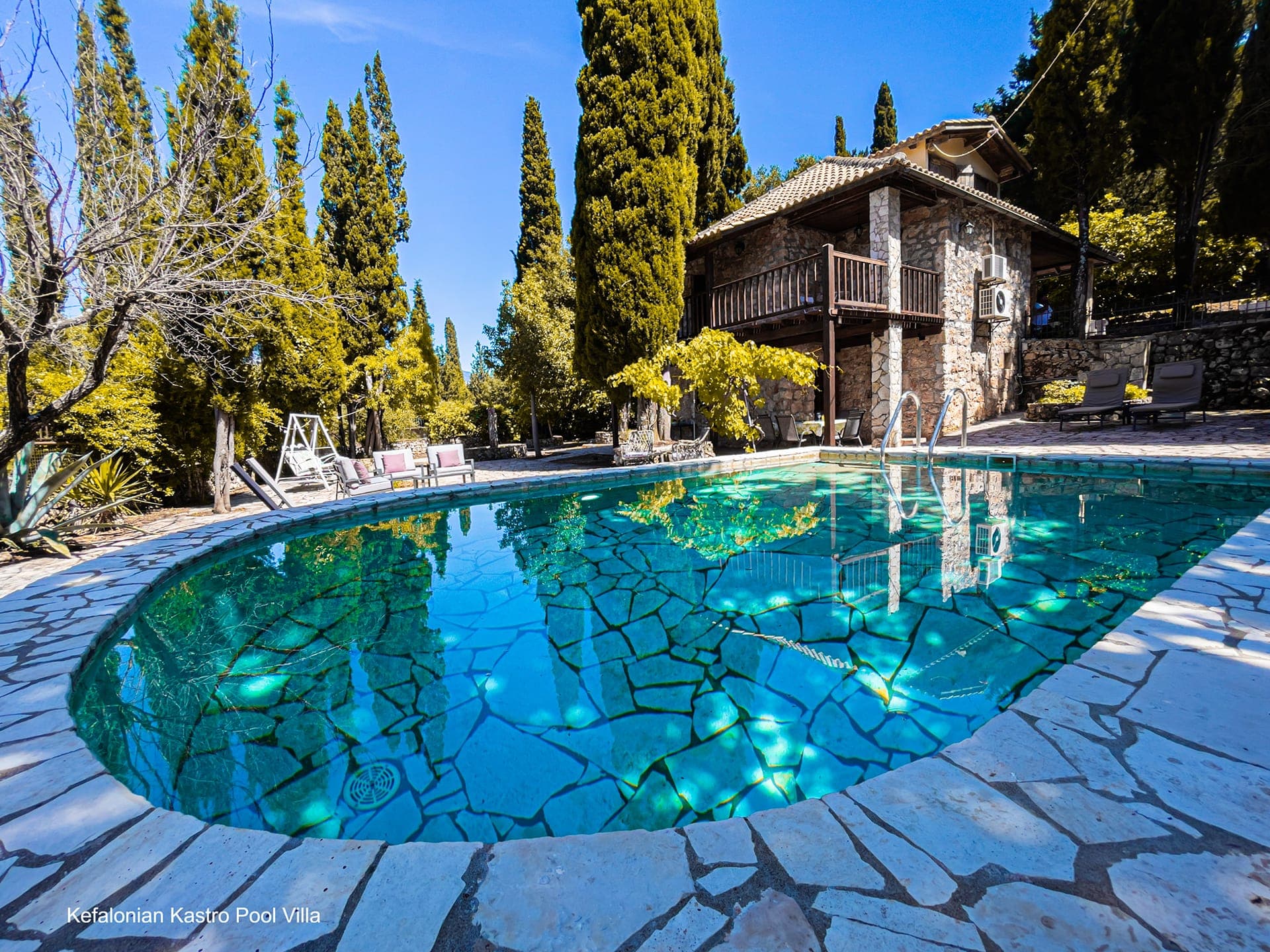 Kefalonian Kastro Pool Villa