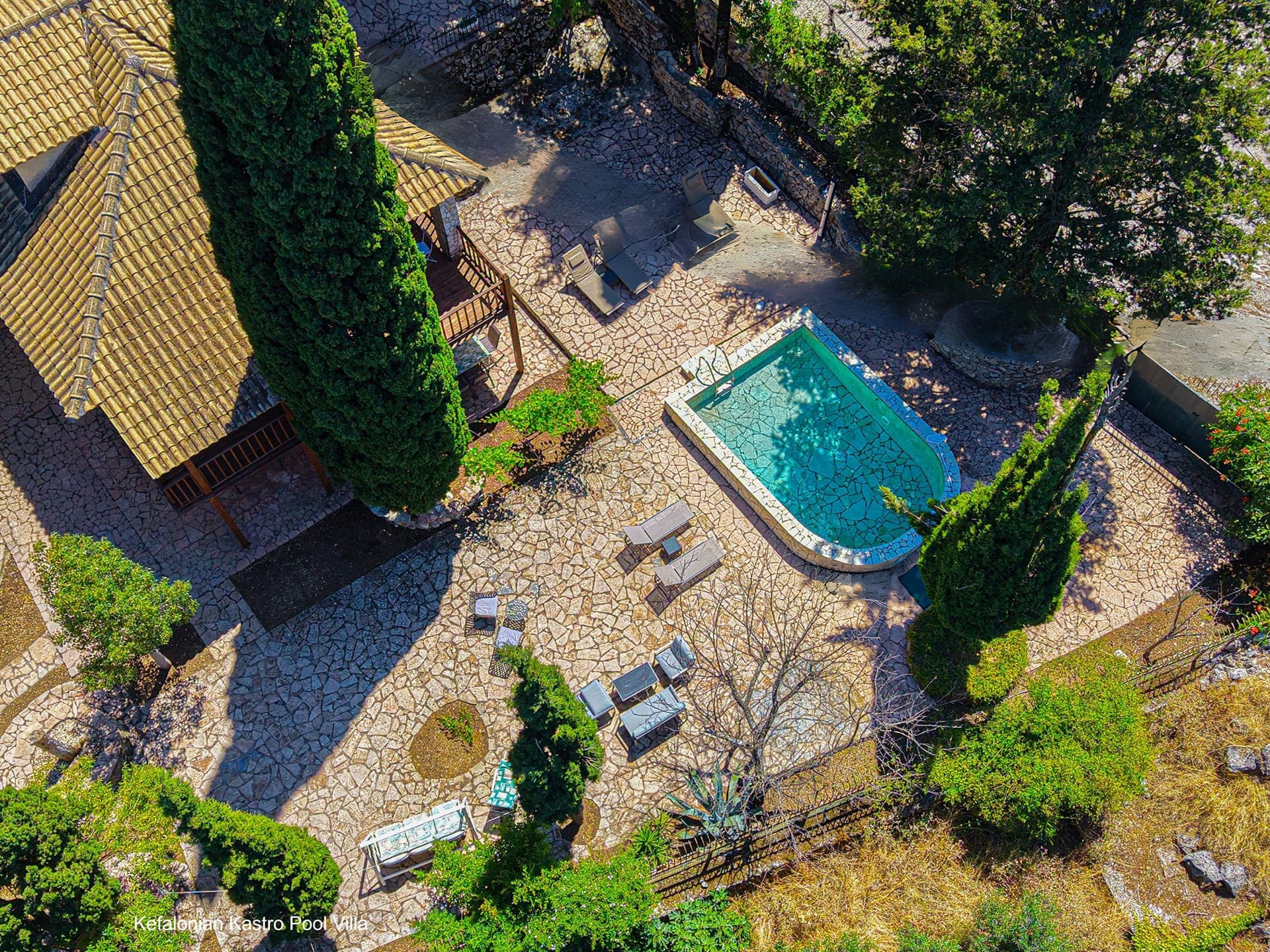 Kefalonian Kastro Pool Villa