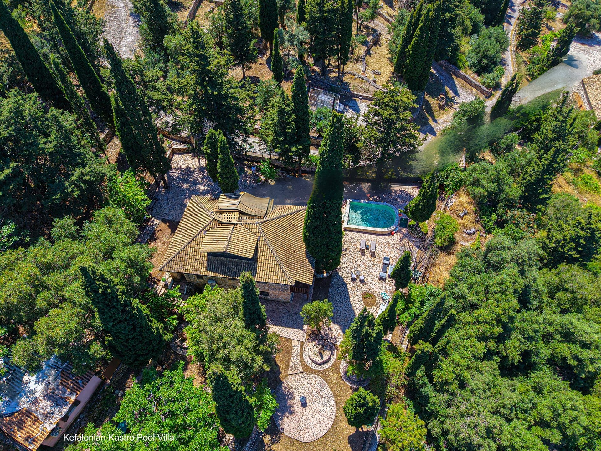 Kefalonian Kastro Pool Villa