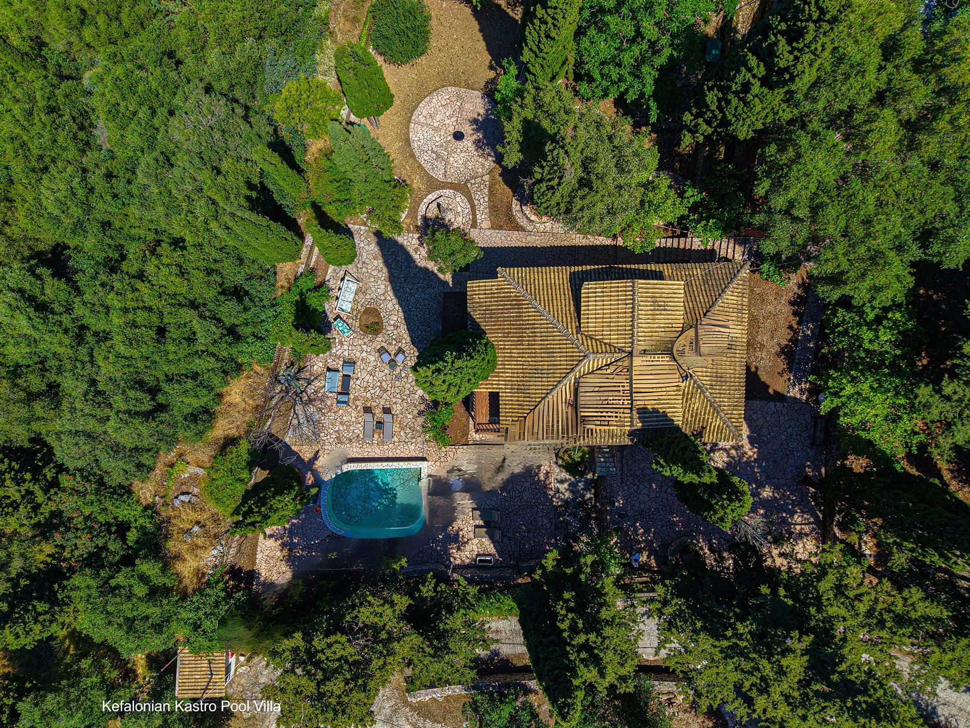 Kefalonian Kastro Pool Villa