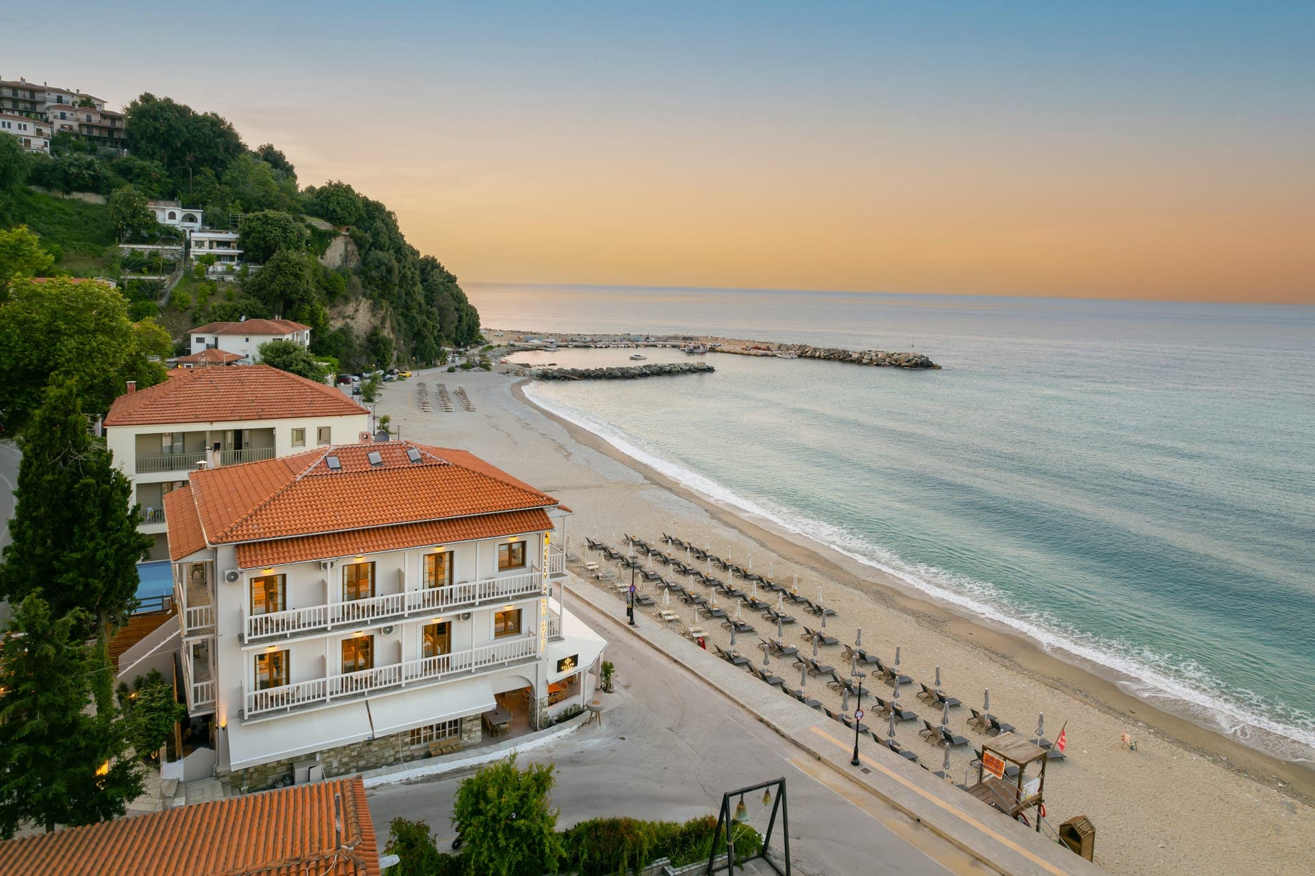 Kelly Beach Hotel, Pelio, Beach