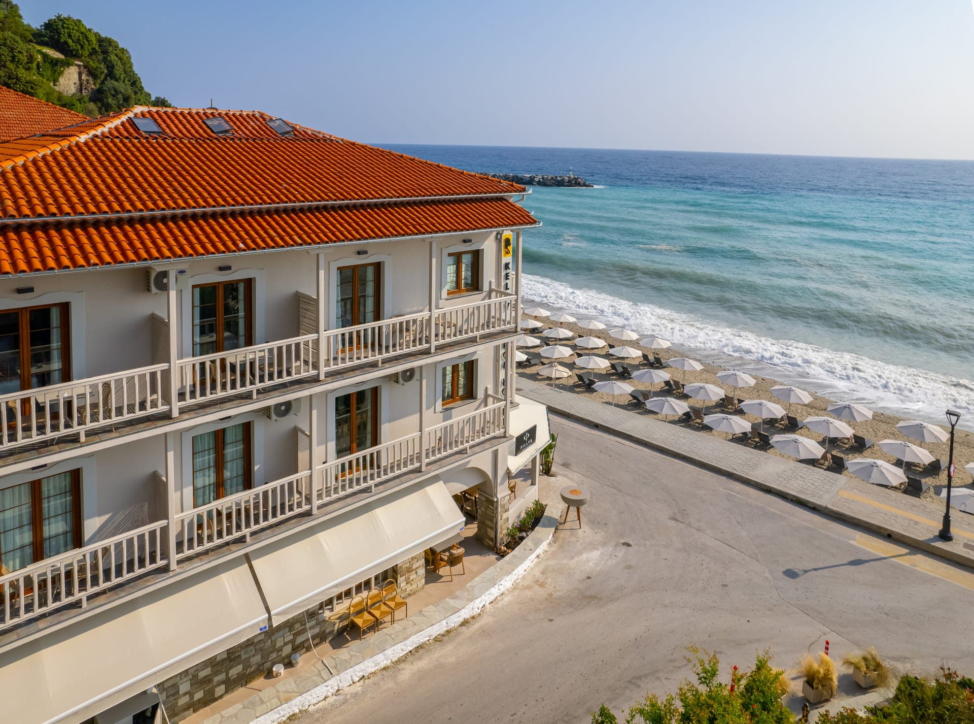 Kelly Beach Hotel, Pelio, Beach