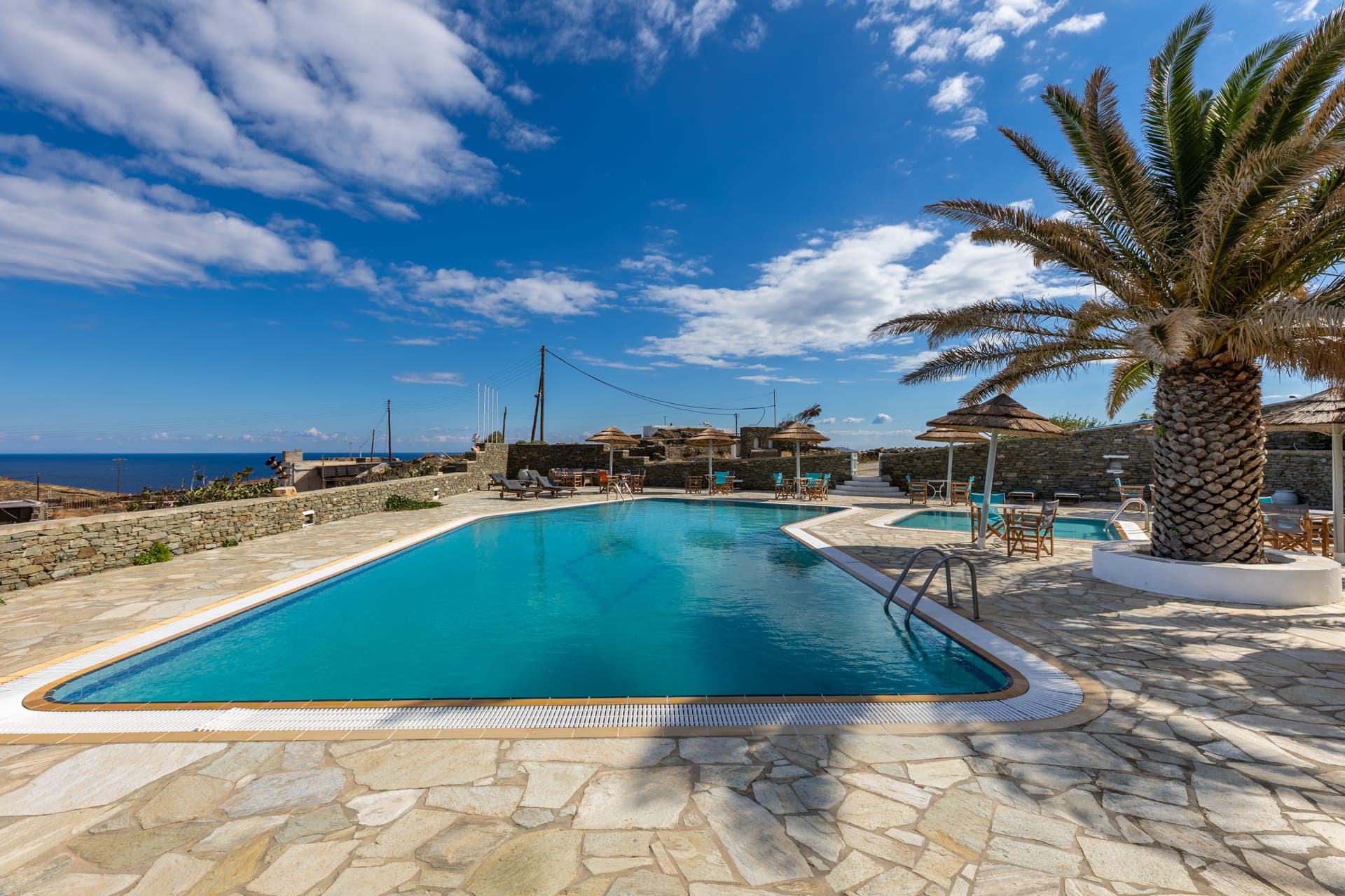 Pool area view