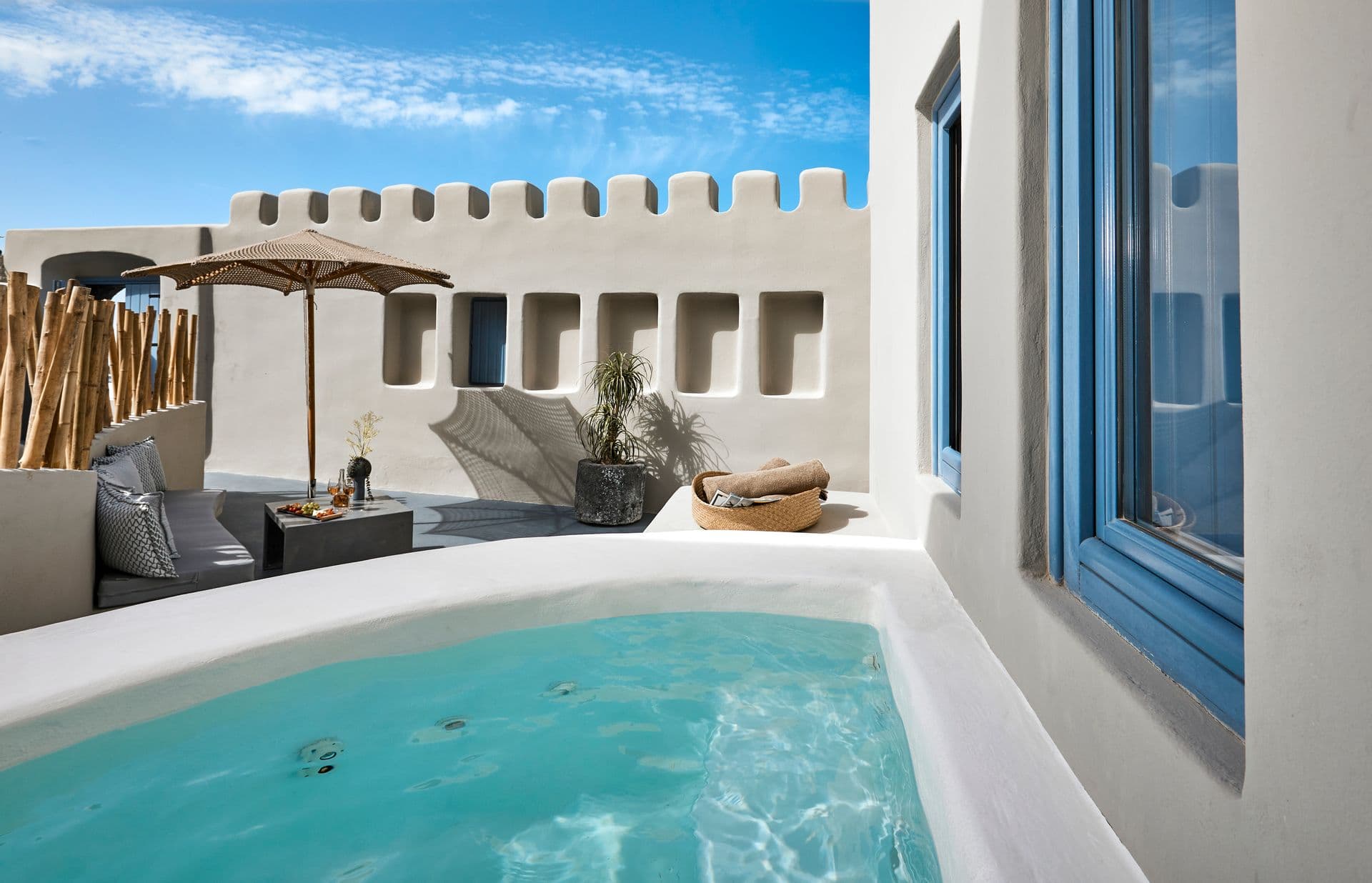 private patio