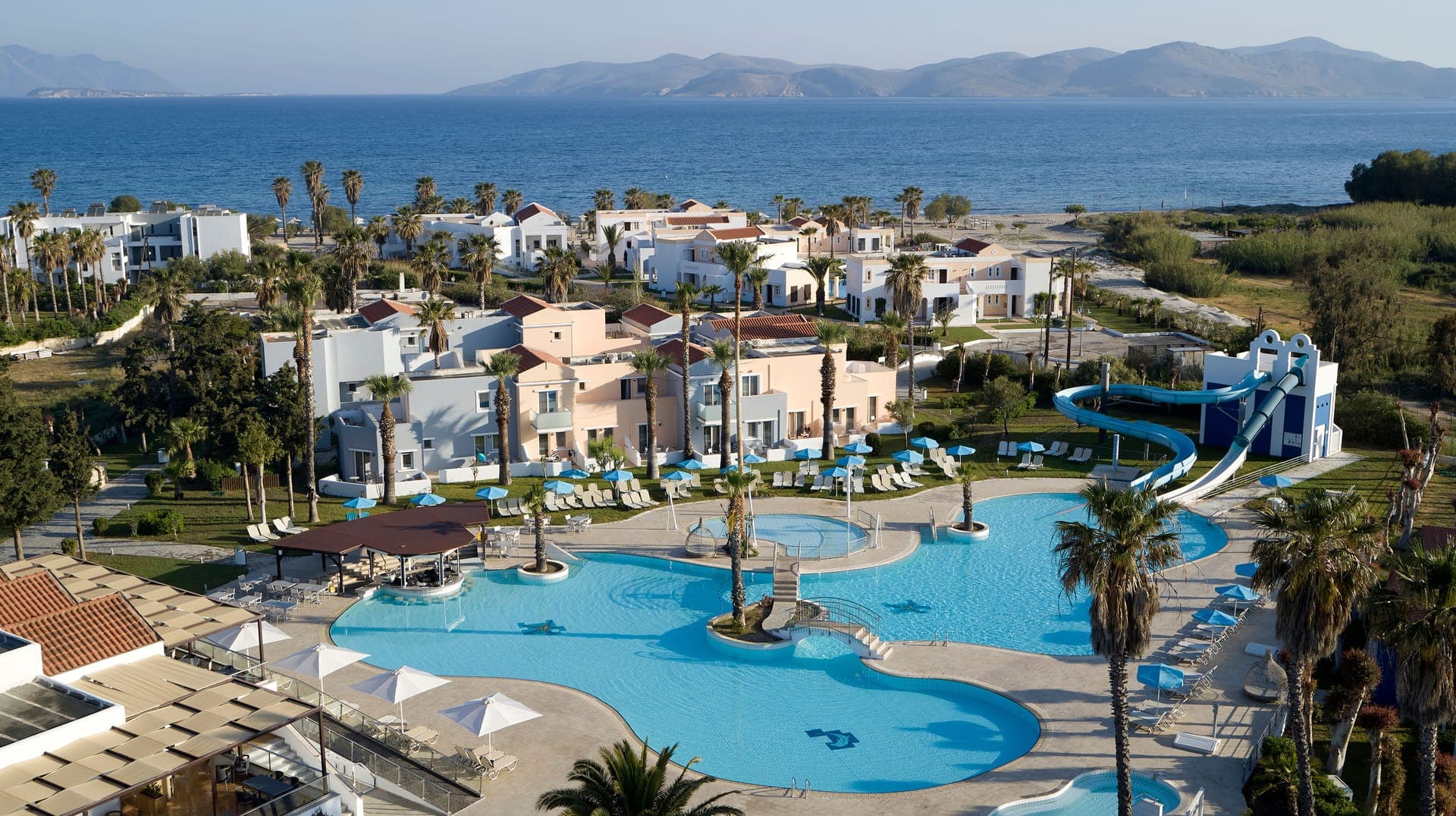 Atlantica Marmari Beach, Greece - Aerial View