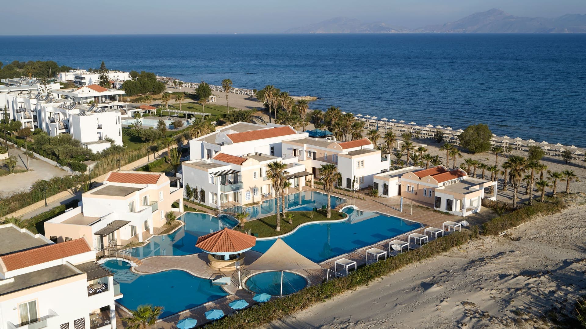 Atlantica Marmari Beach, Greece - Aerial View