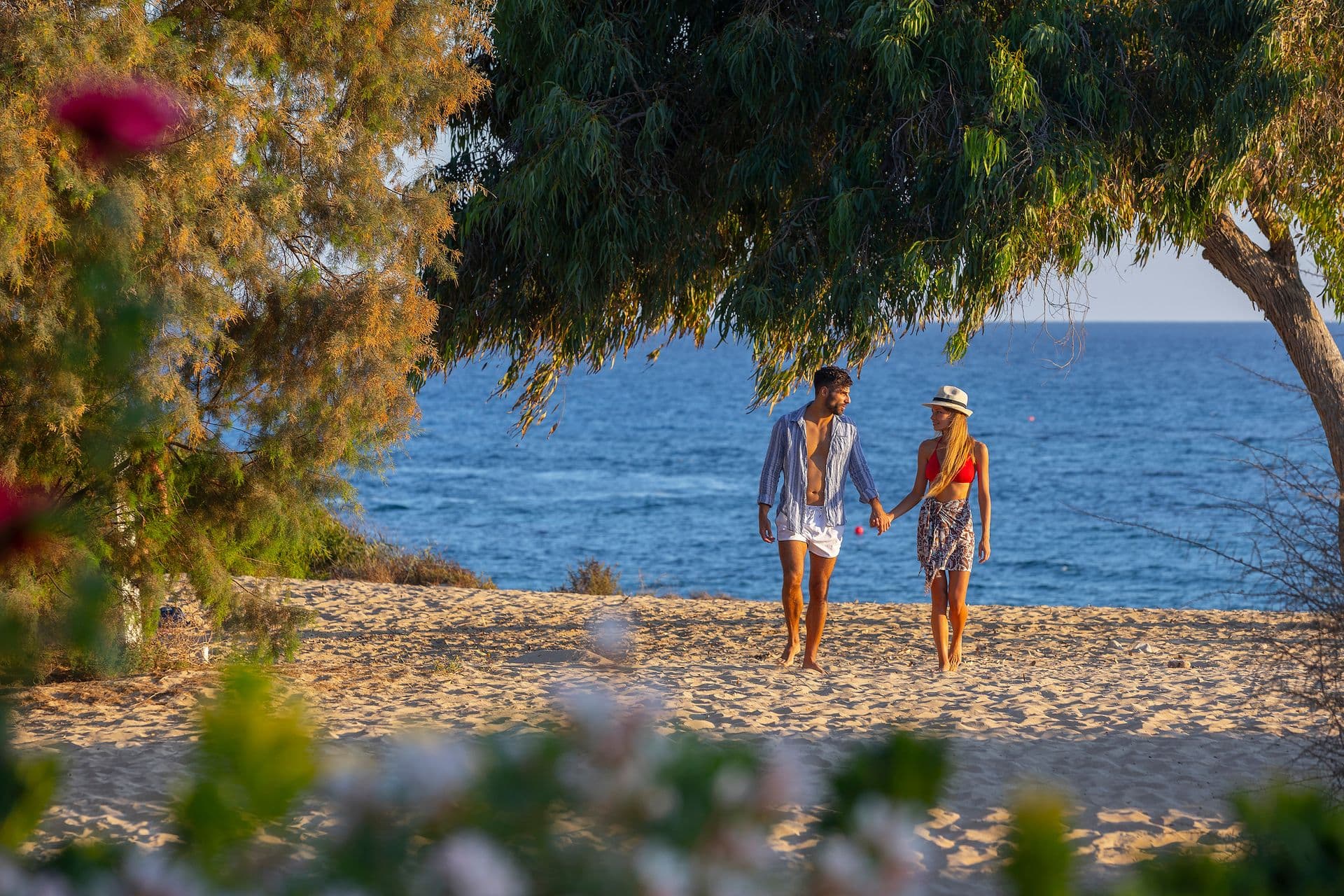 Walk distance from the beach