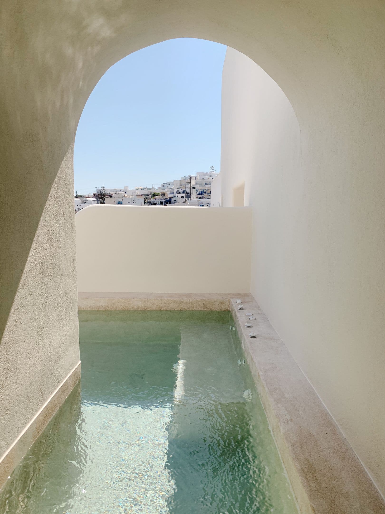 Private balcony