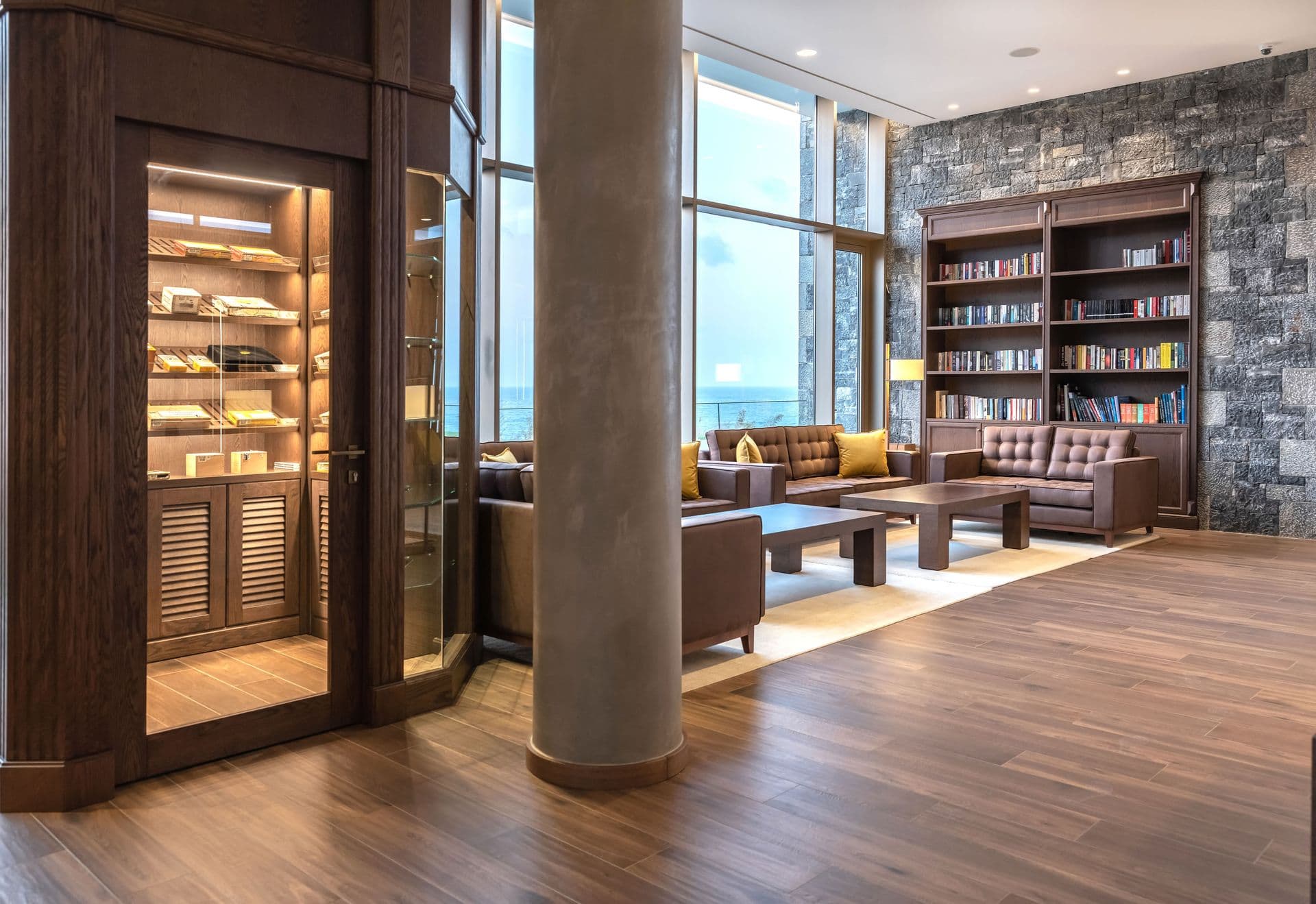 Artemis Lounge  · Main Bar & Cigar Humidor Room