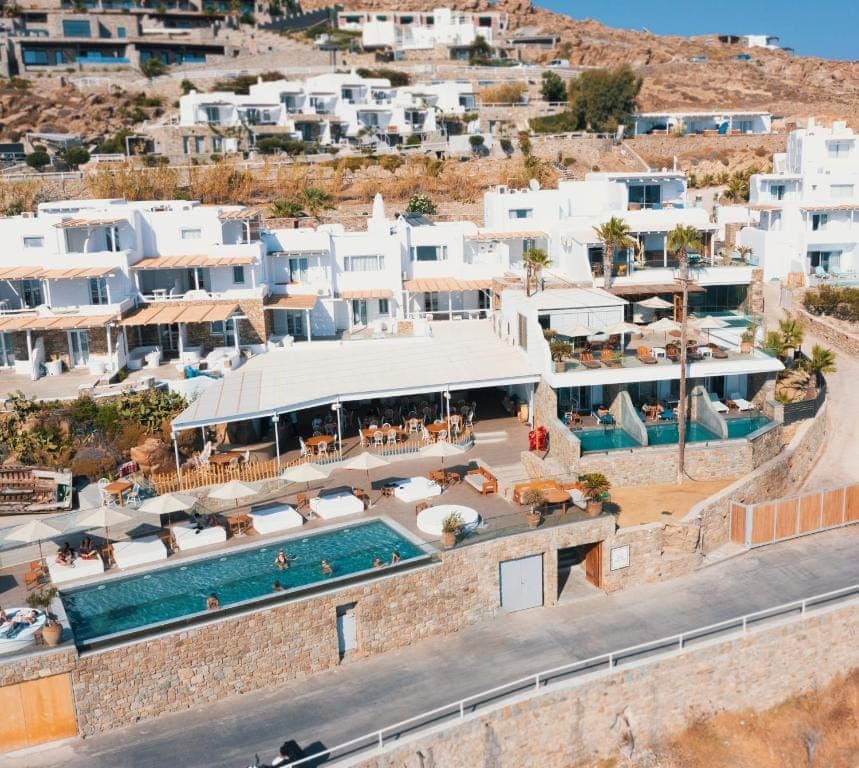 Aerial View of the resort