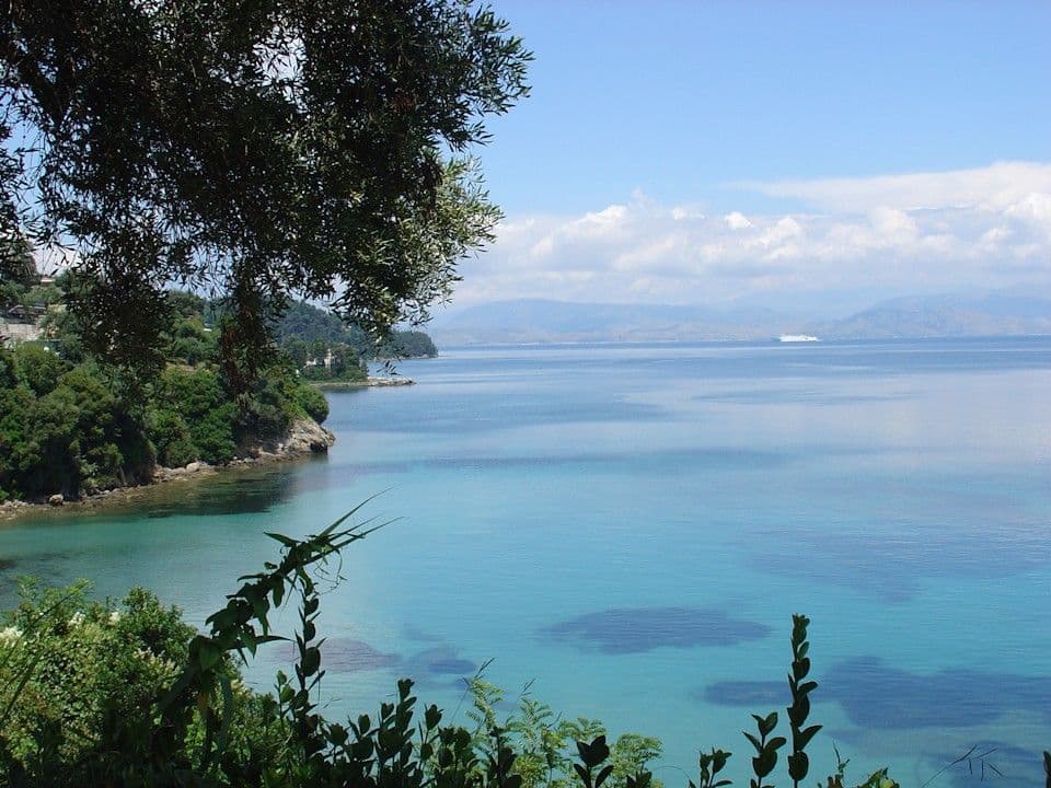View from sea view bungalows
