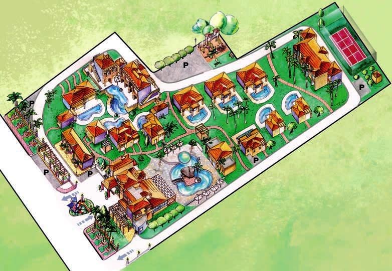 Olympia Golden Beach Resort & Spa - Hotel Plan