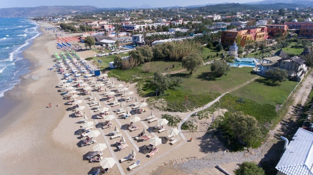 Orpheas resort beach