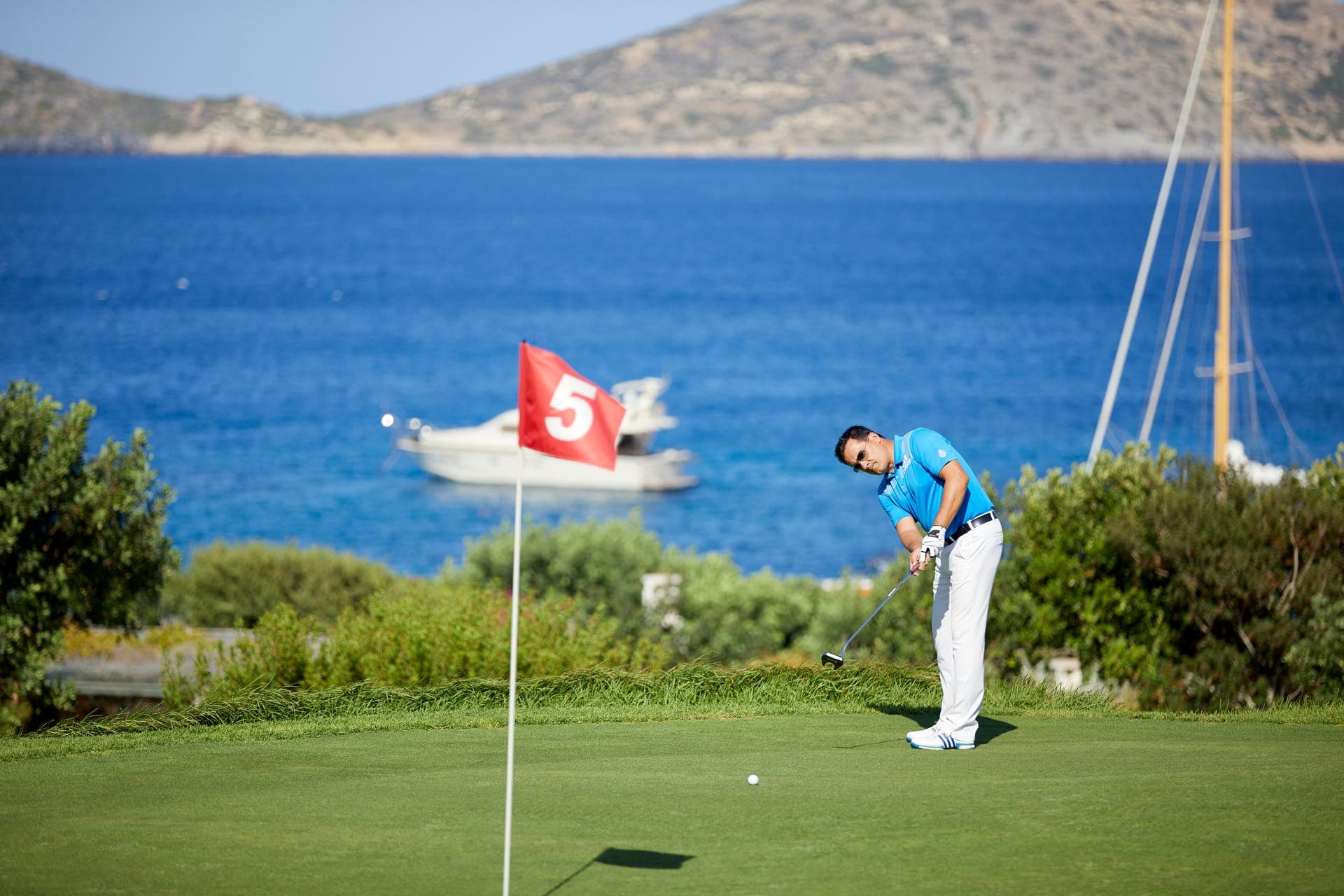 our private 9-hole par-3 golf course