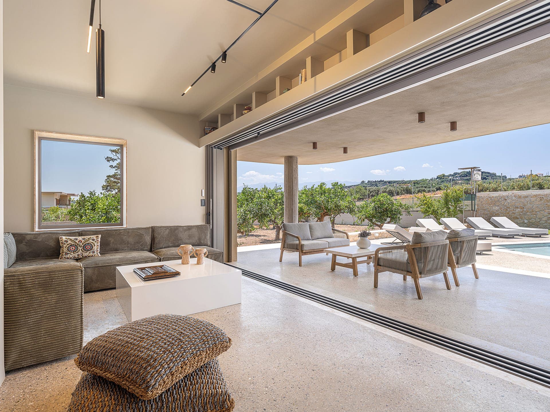Indoor -Outdoor Sitting Area, Pool