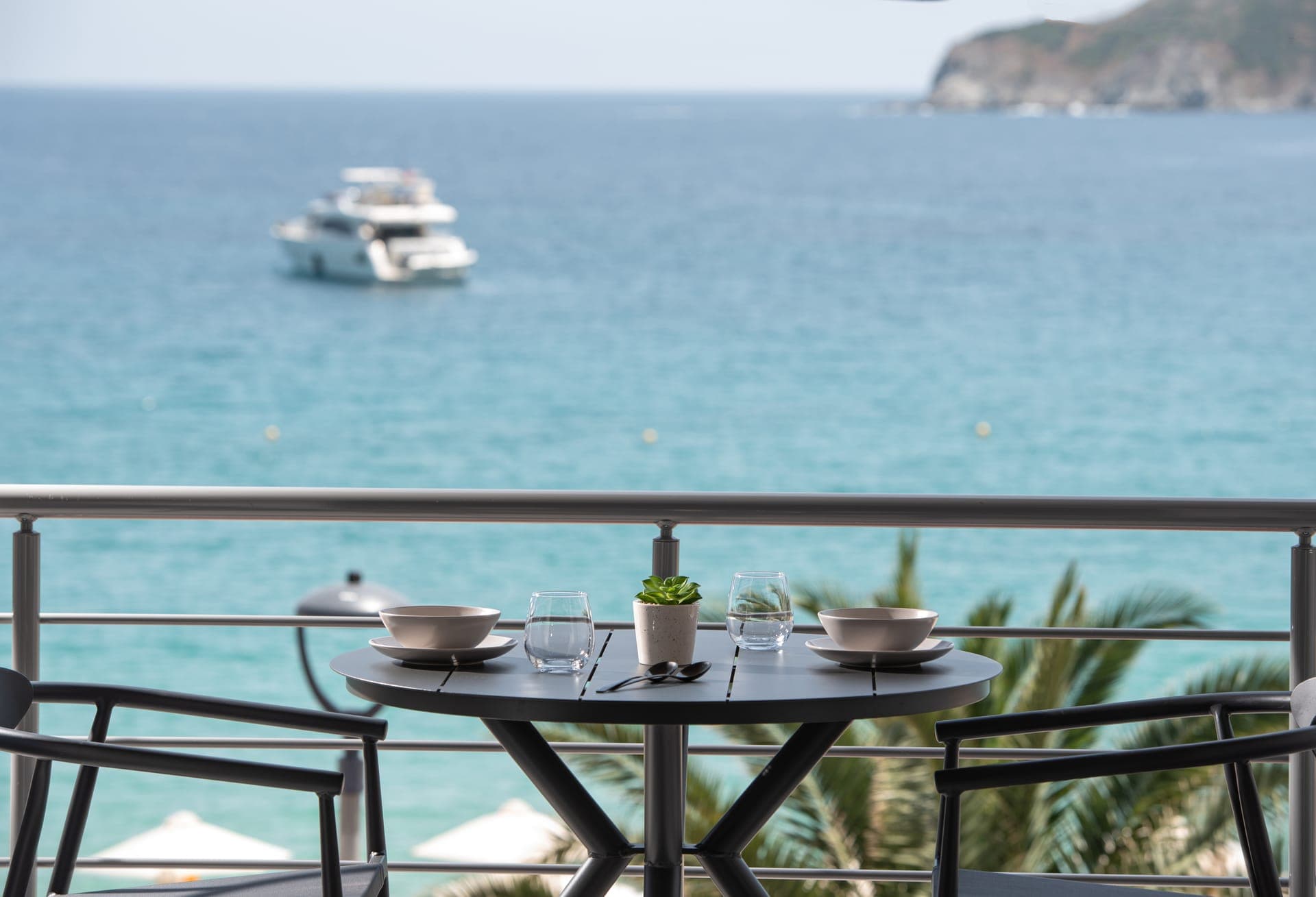 Suite di lusso, Kalamitsi, balcony view