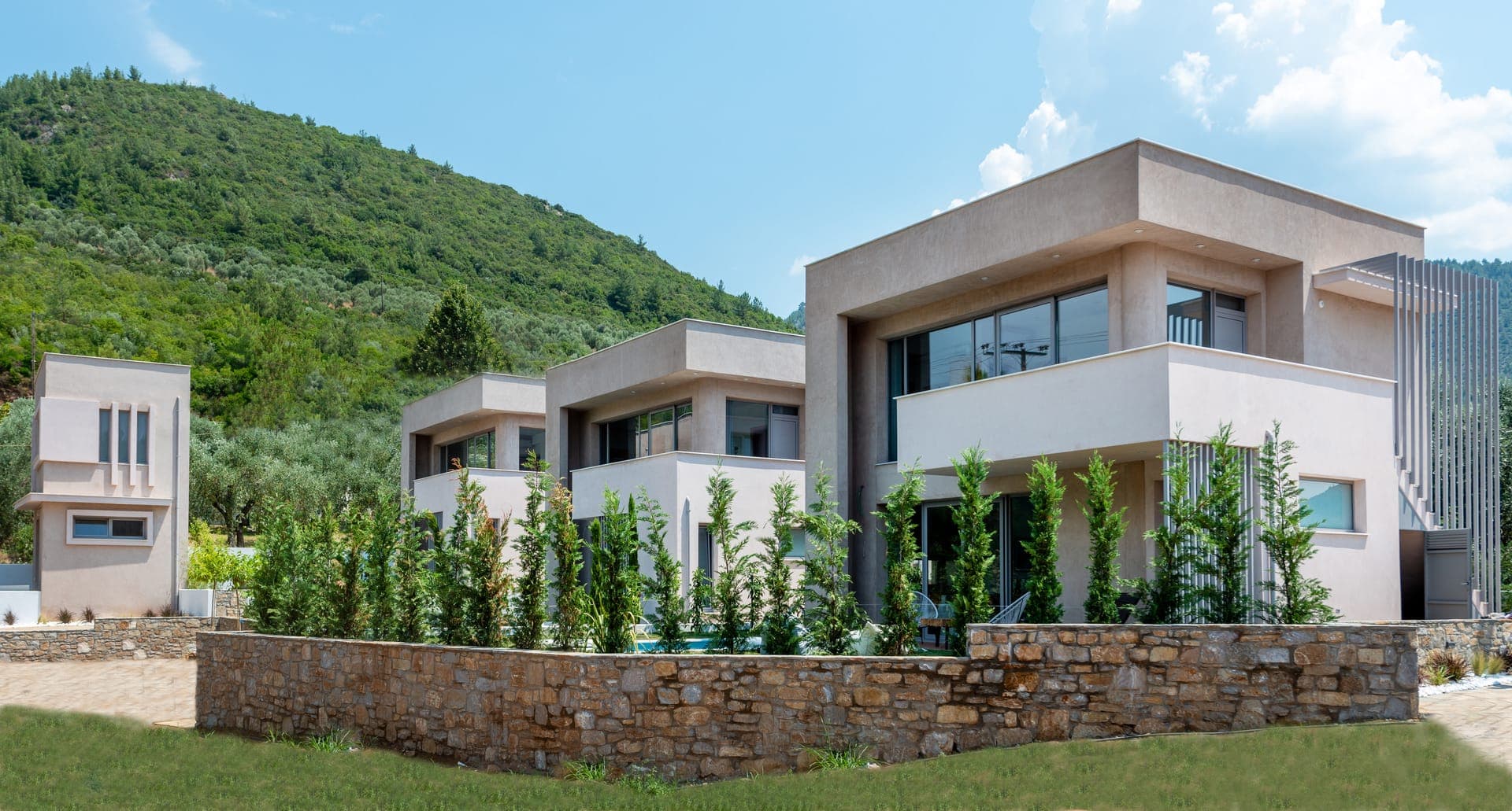Villa SunBlue – next to Pachis Beach - 30m from the Beach