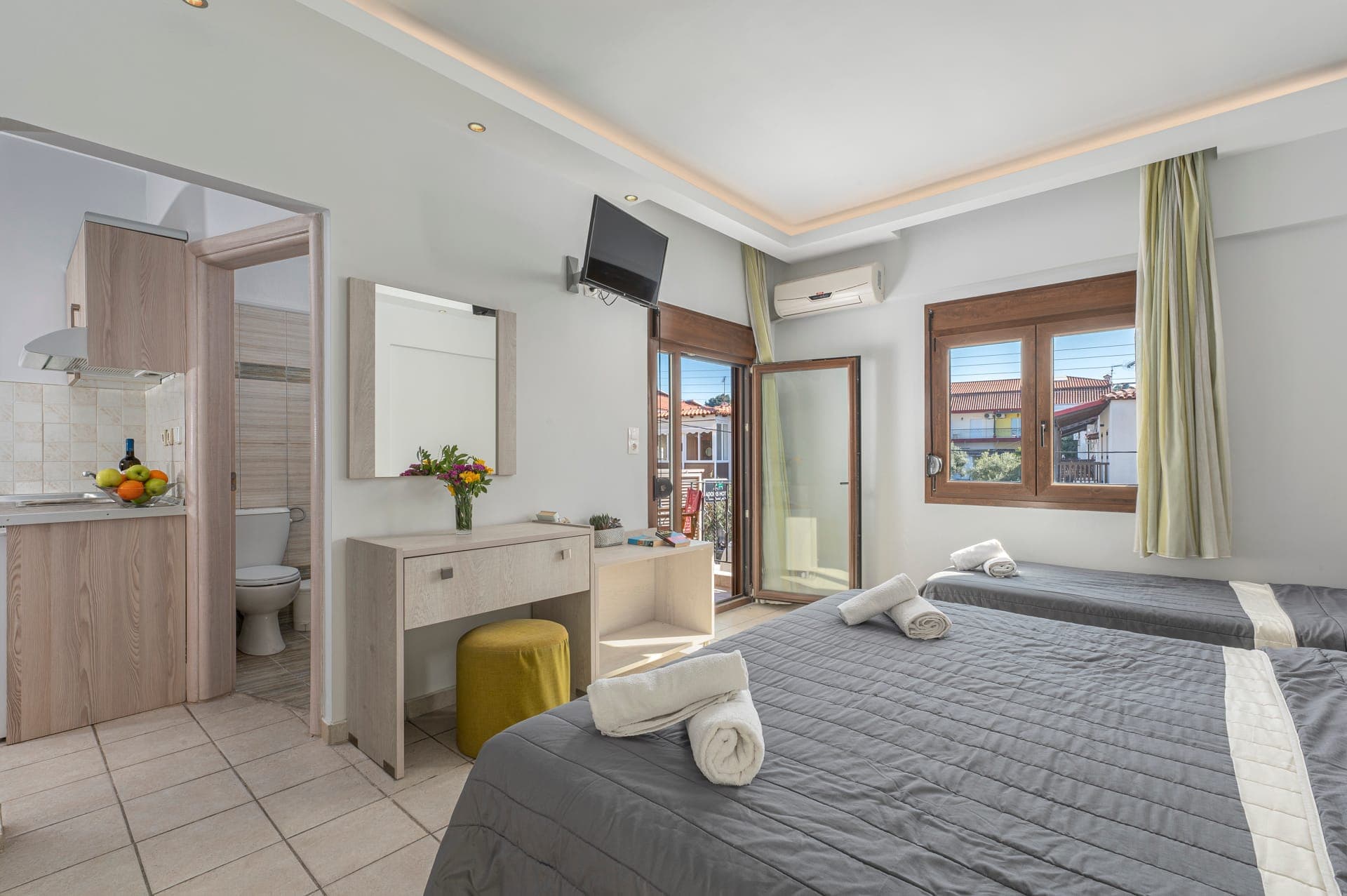Adonis Hotel Pefkochori - Standard Triple