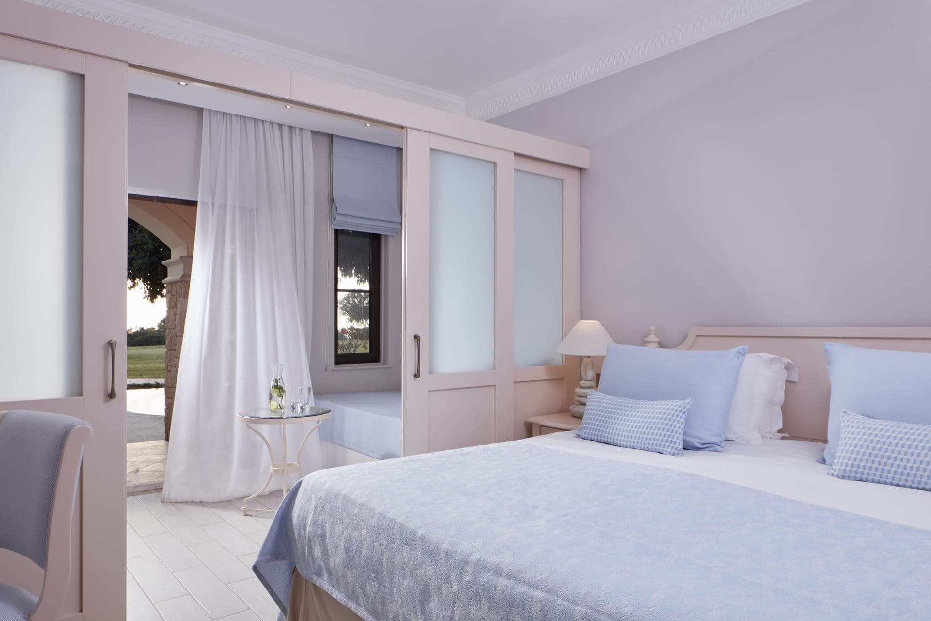 Aphrodite Hills Hotel, Cyprus - Family Room Sliding Doors Garden or Pool View