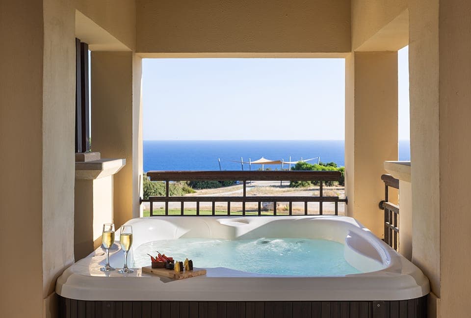 Aphrodite Hills Hotel, Cyprus - Family Suite Jacuzzi Golf & Sea View