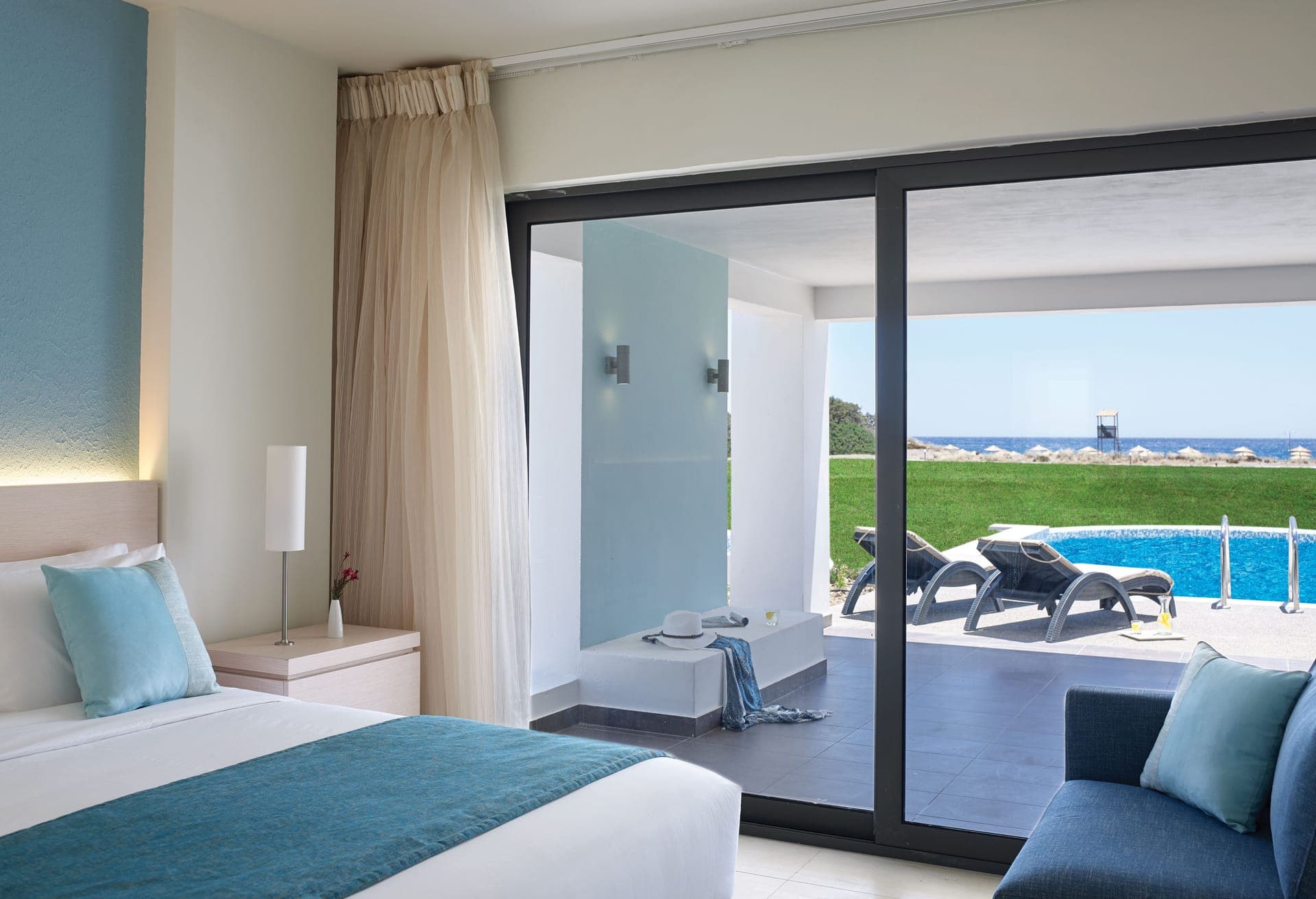 Atlantica Plimmiri, Greece - Double Room Swim up Sea View
