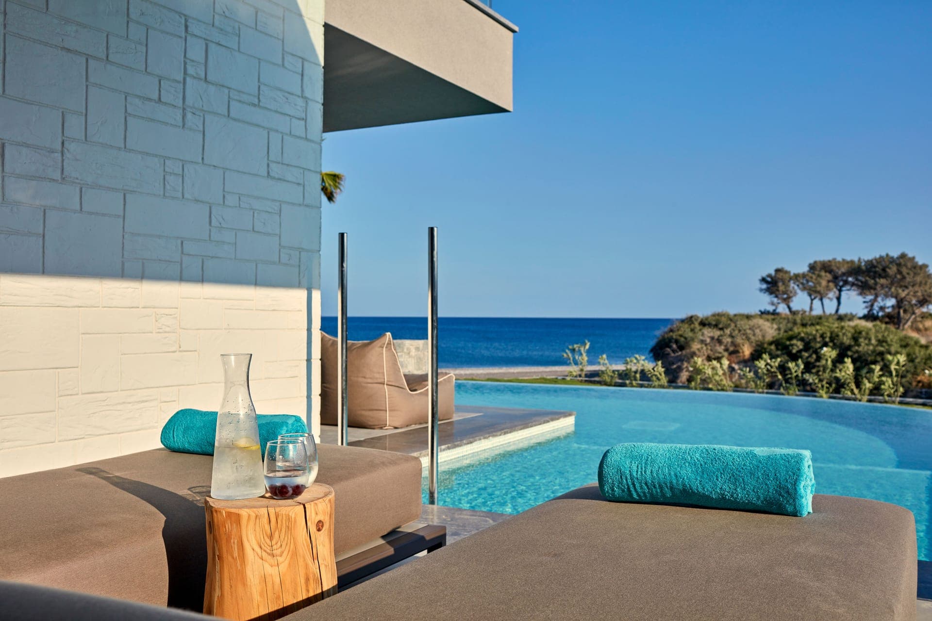 Atlantica Dreams Resort, Greece - Beach Front Suite Private Pool Sea View