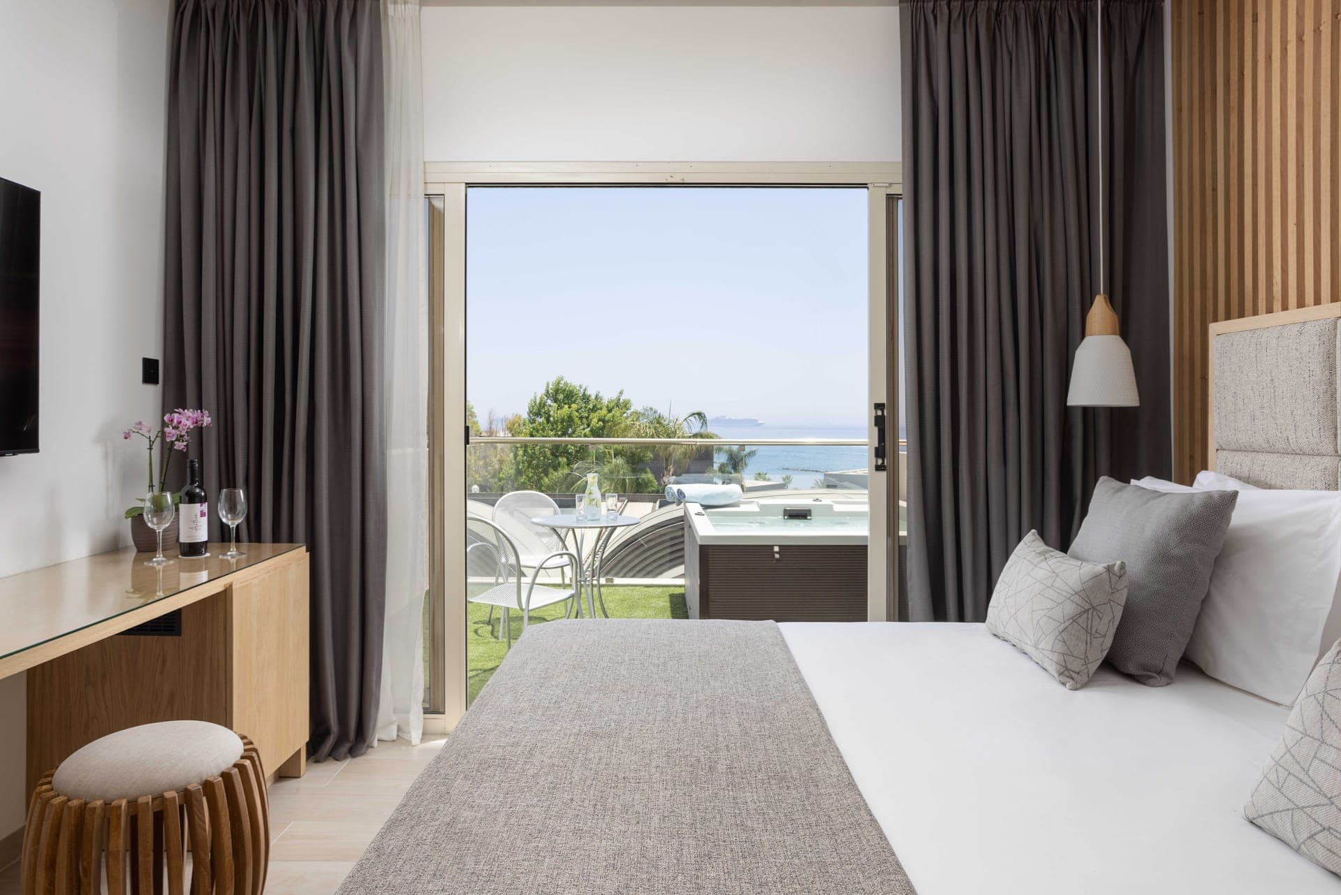 Atlantica Bay Hotel - Adults Only - Junior Suite with Jacuzzi and Sea View