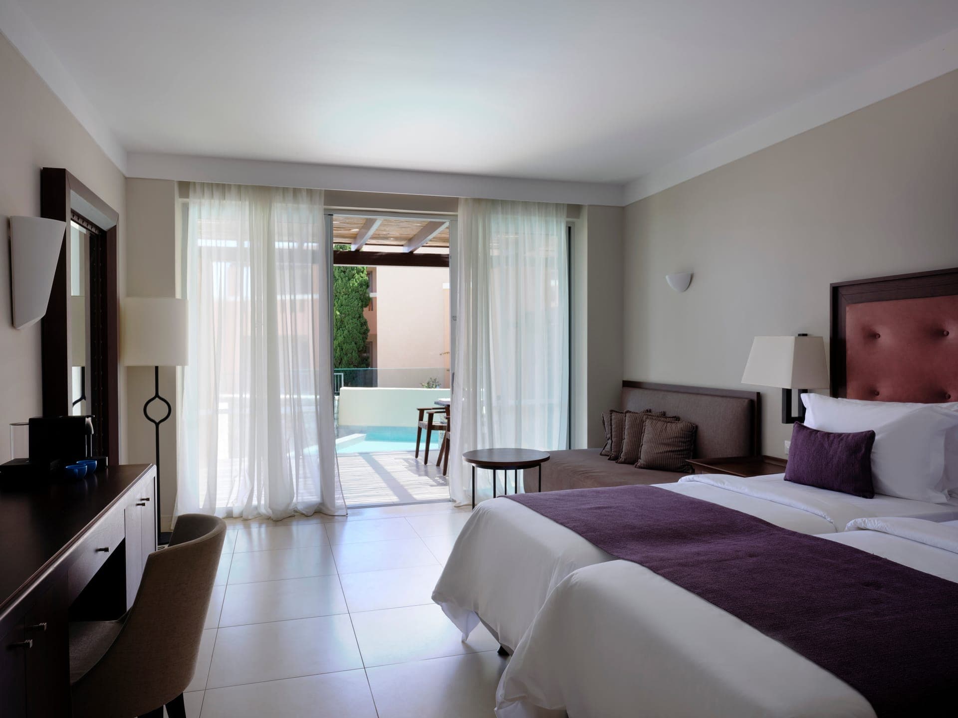 Atlantica Belvedere Resort, Greece - Twin / Double Room Swim up Inland View
