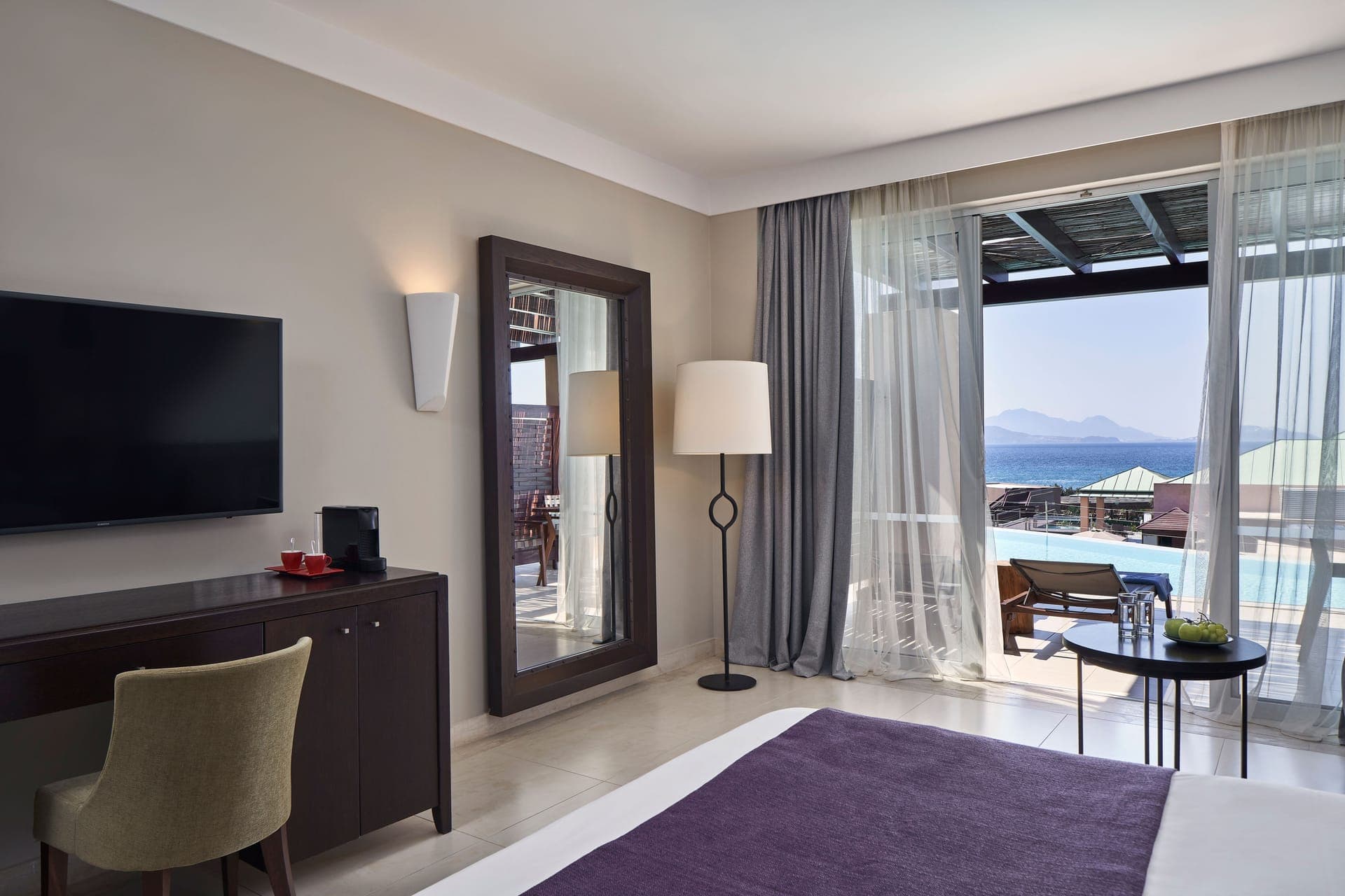 Atlantica Belvedere Resort, Greece - Twin / Double Room Swim up Sea View