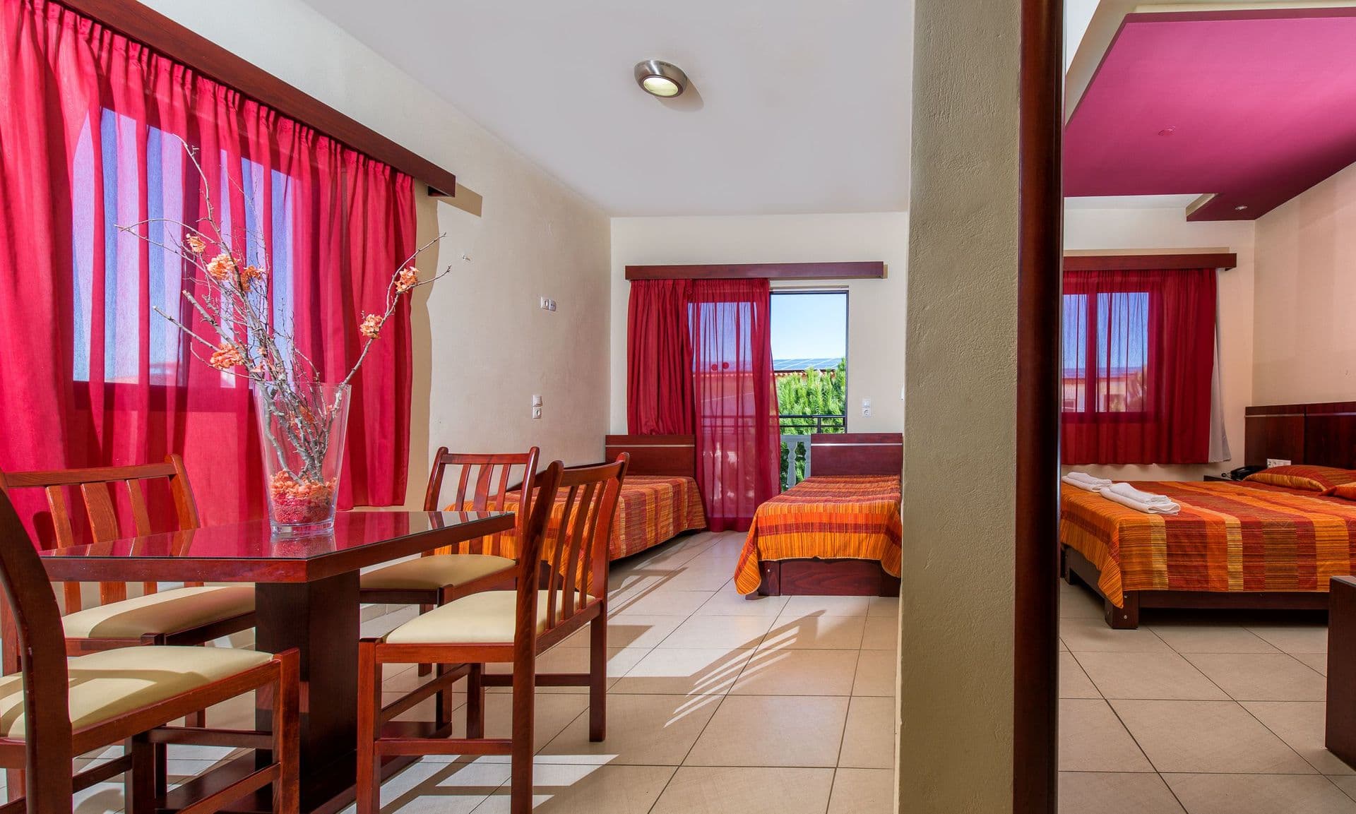 Comfort room dining area