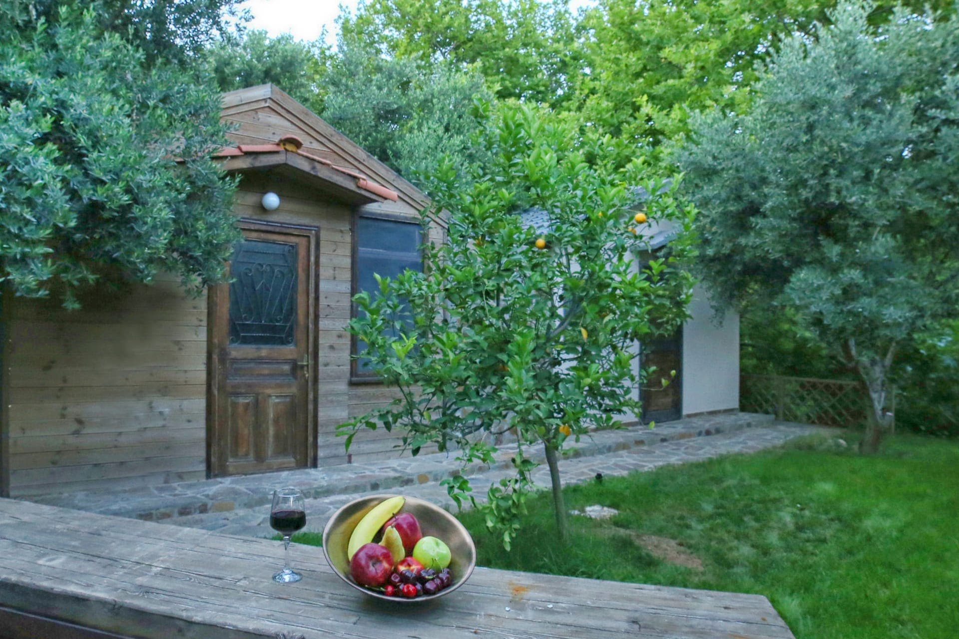 Property building, Garden
