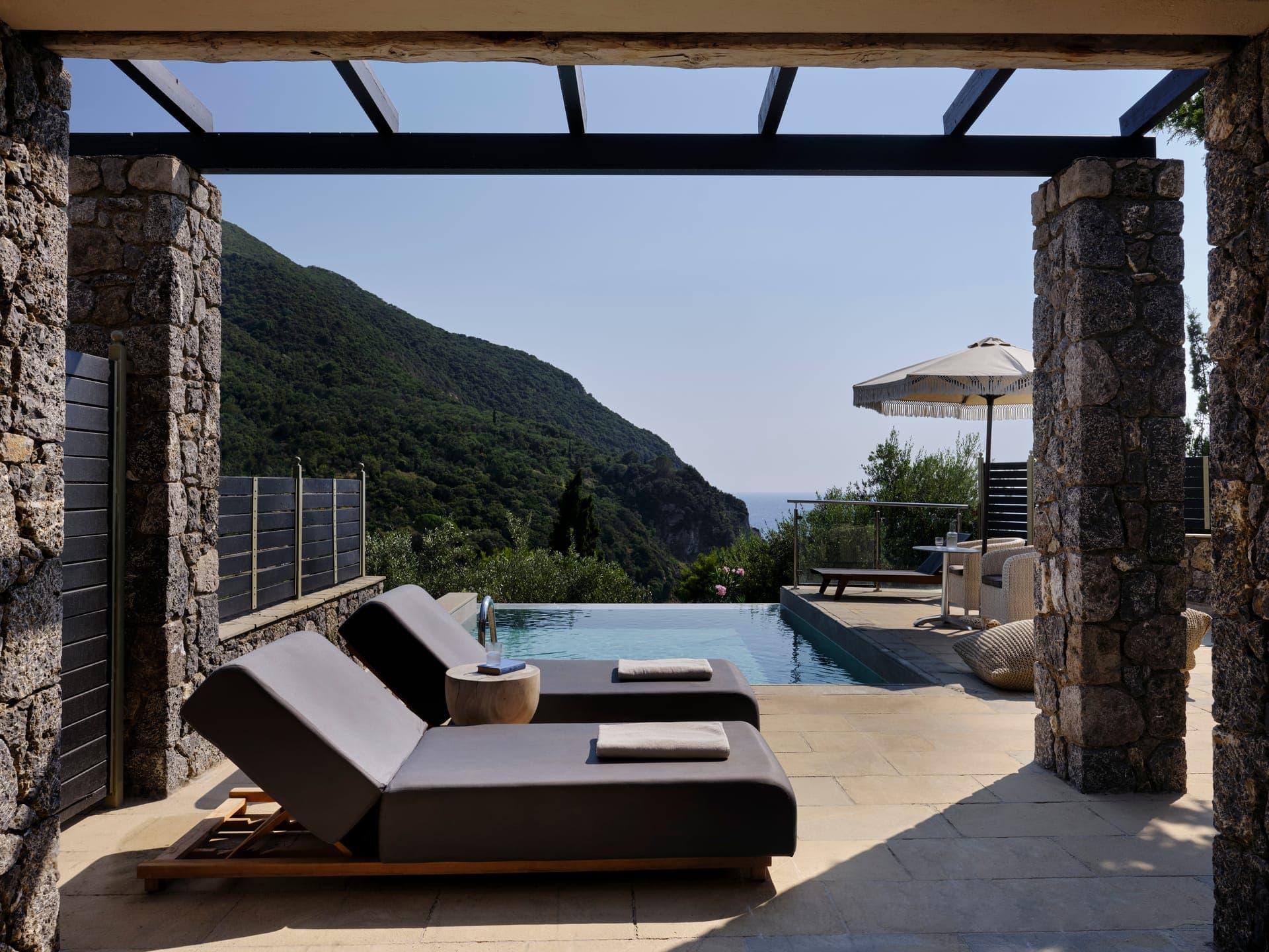 Atlantica Grand Mediterraneo Resort, Greece -Deluxe Double Room Sea View with Private Pool